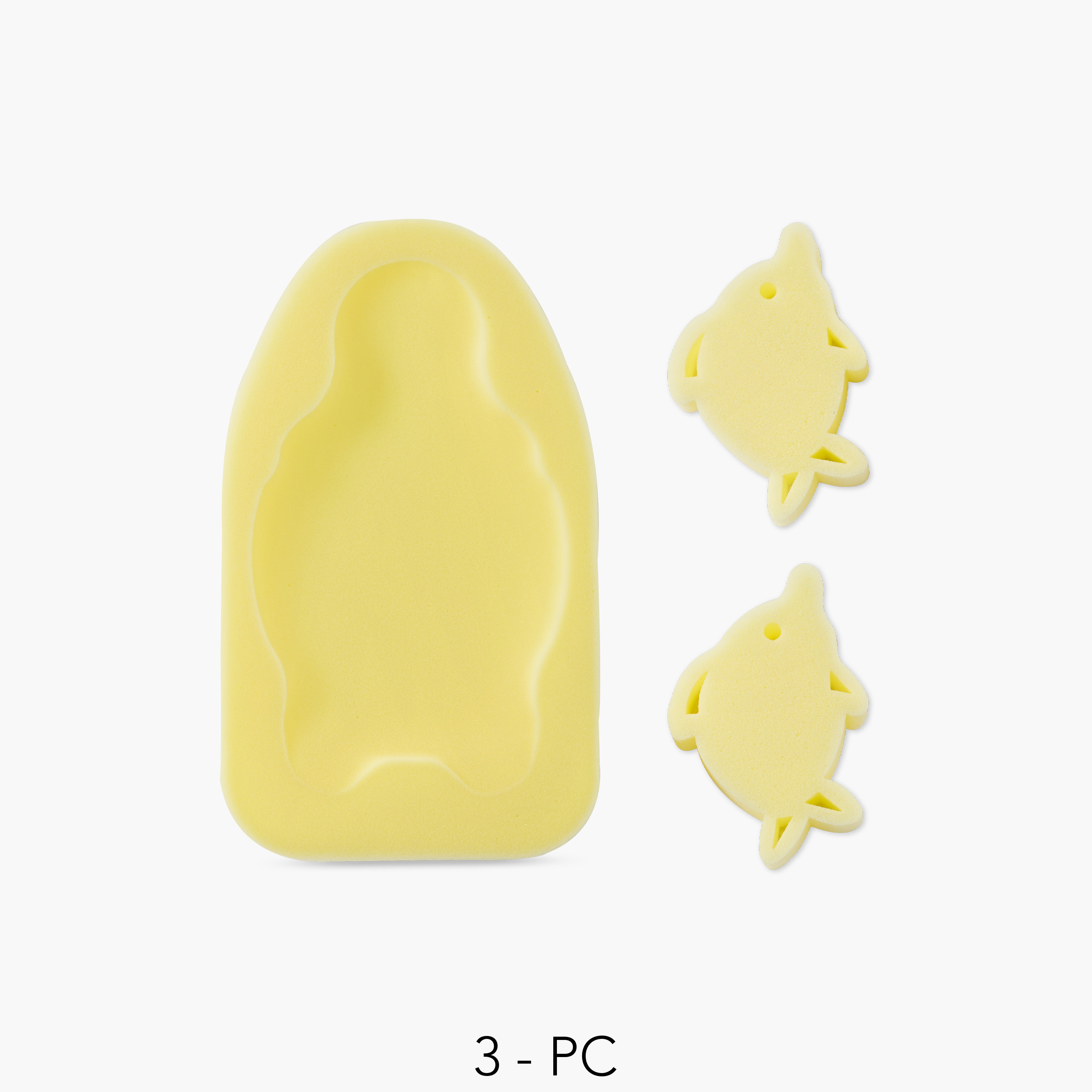 Juniors Solid Bath Sponge Set-baby-bathandcare-bathtubs-image-1