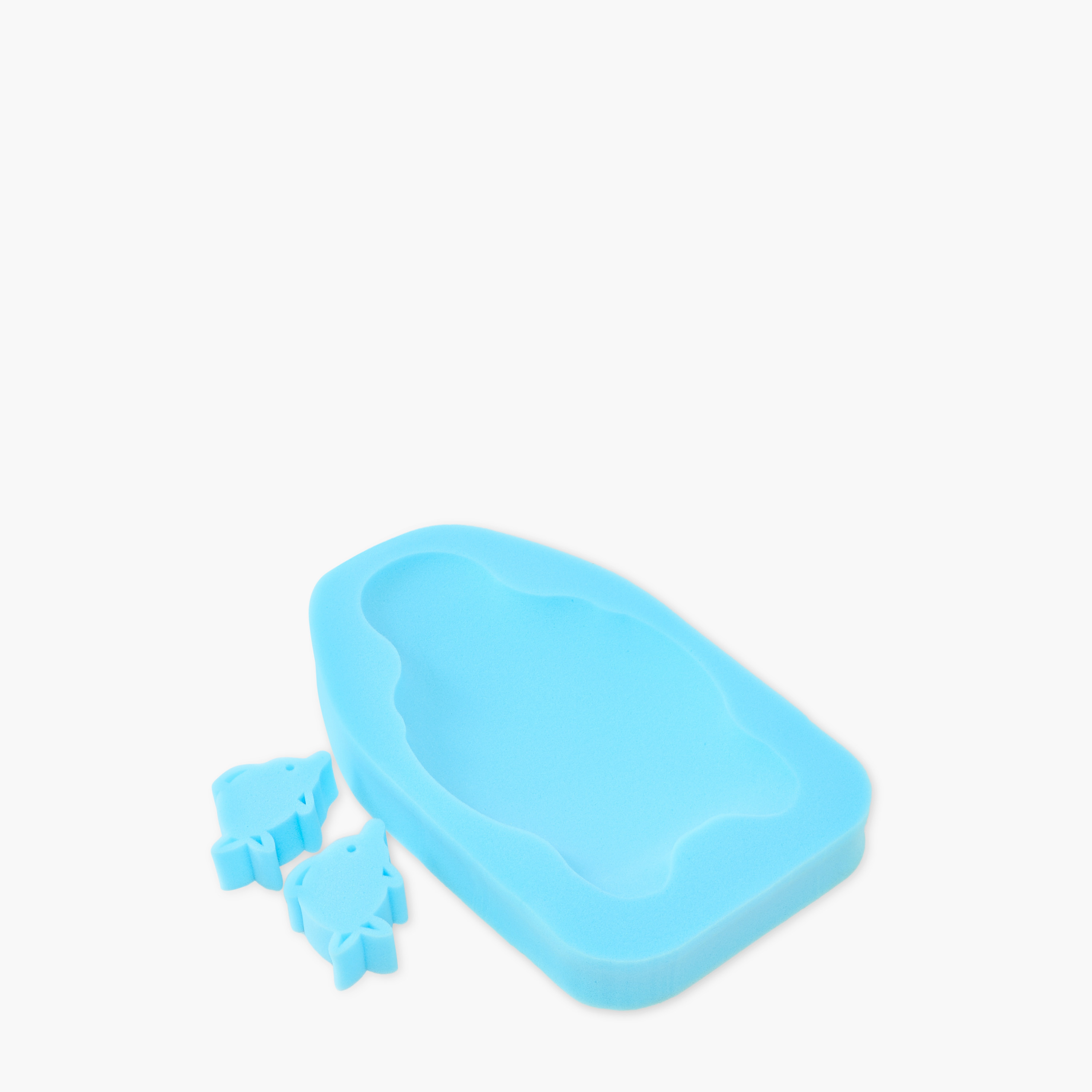 طقم إسفنج استحمام سادة من جونيورز-baby-bathandcare-bathtubs-image-4