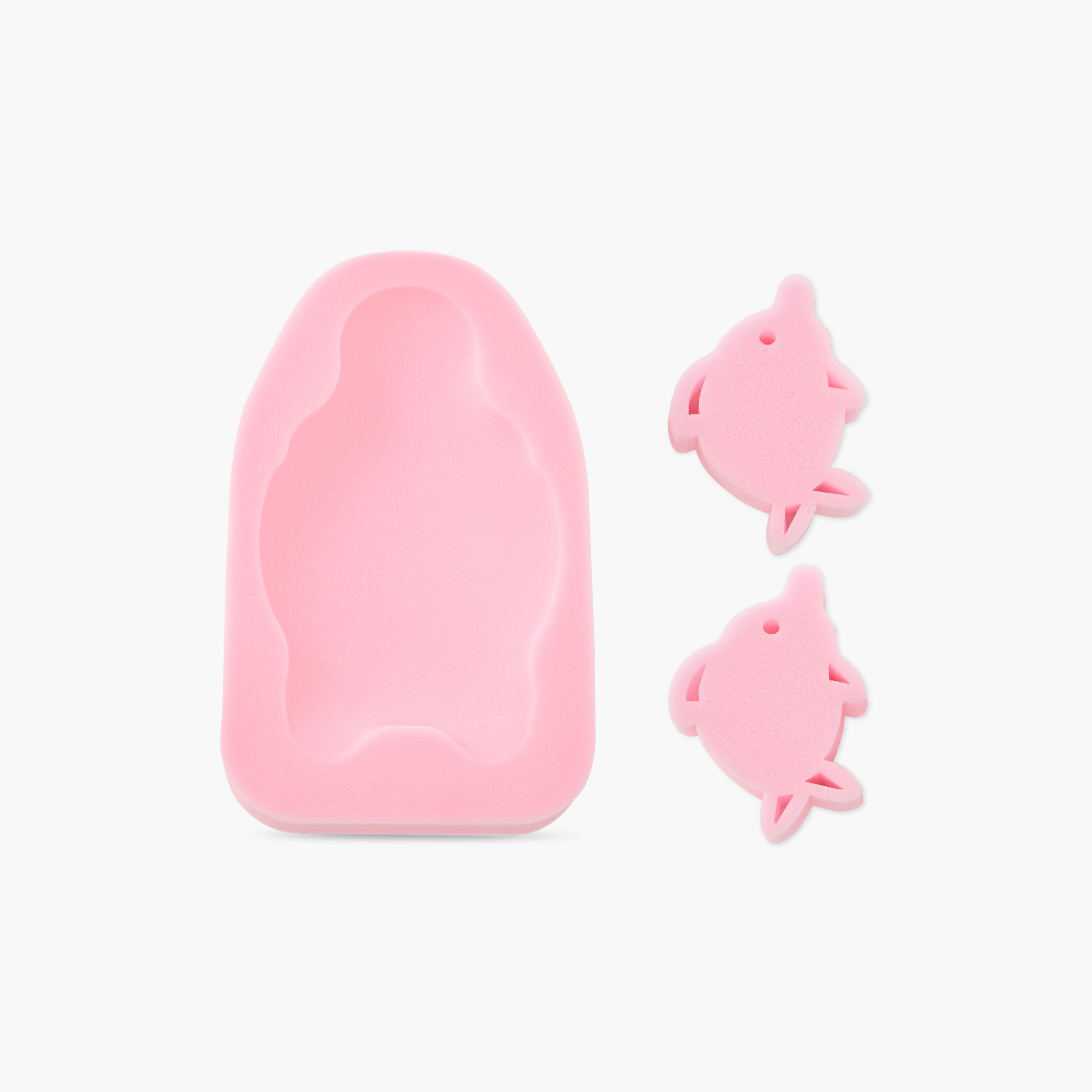 طقم إسفنج استحمام سادة من جونيورز-baby-bathandcare-bathtubs-image-8