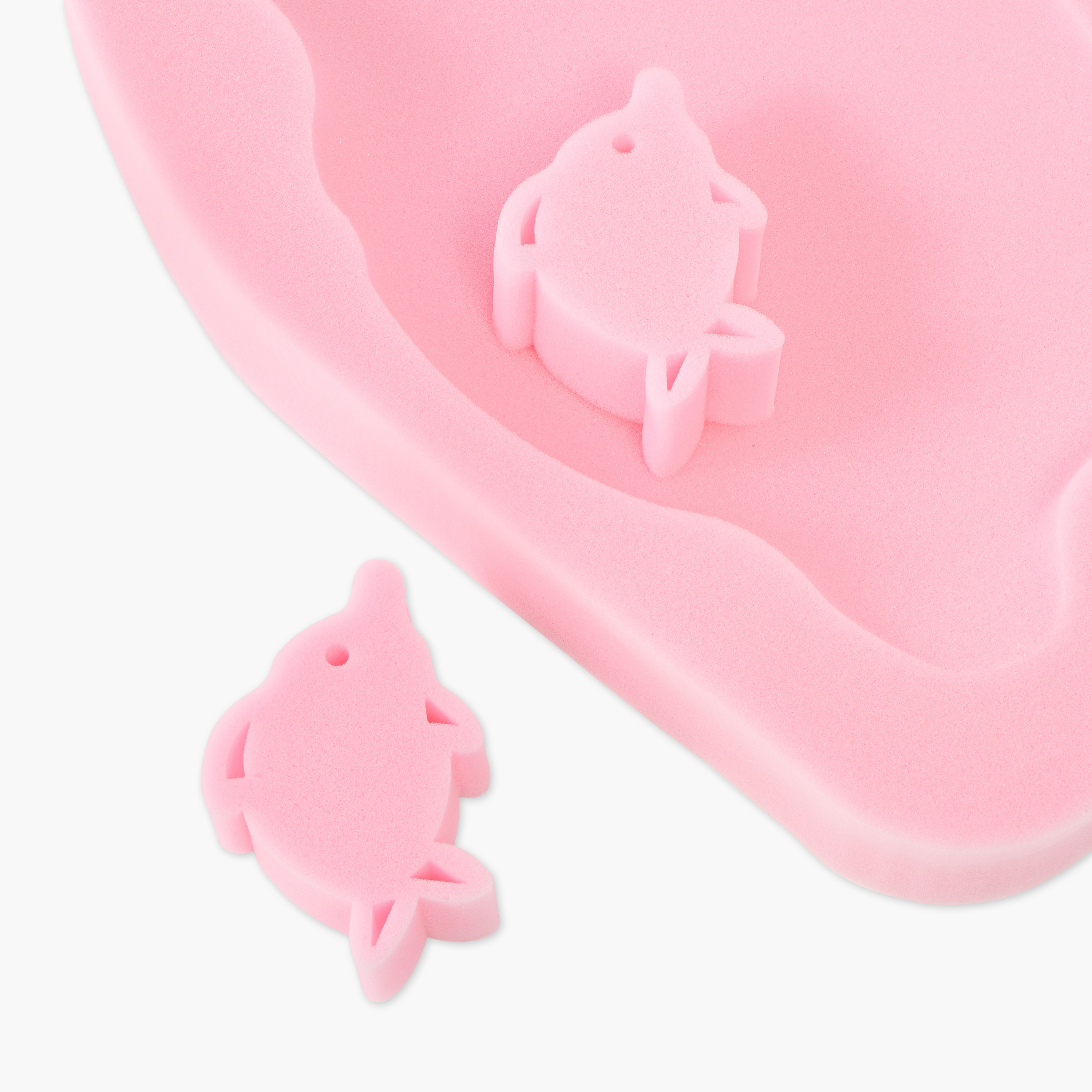 طقم إسفنج استحمام سادة من جونيورز-baby-bathandcare-bathtubs-image-2