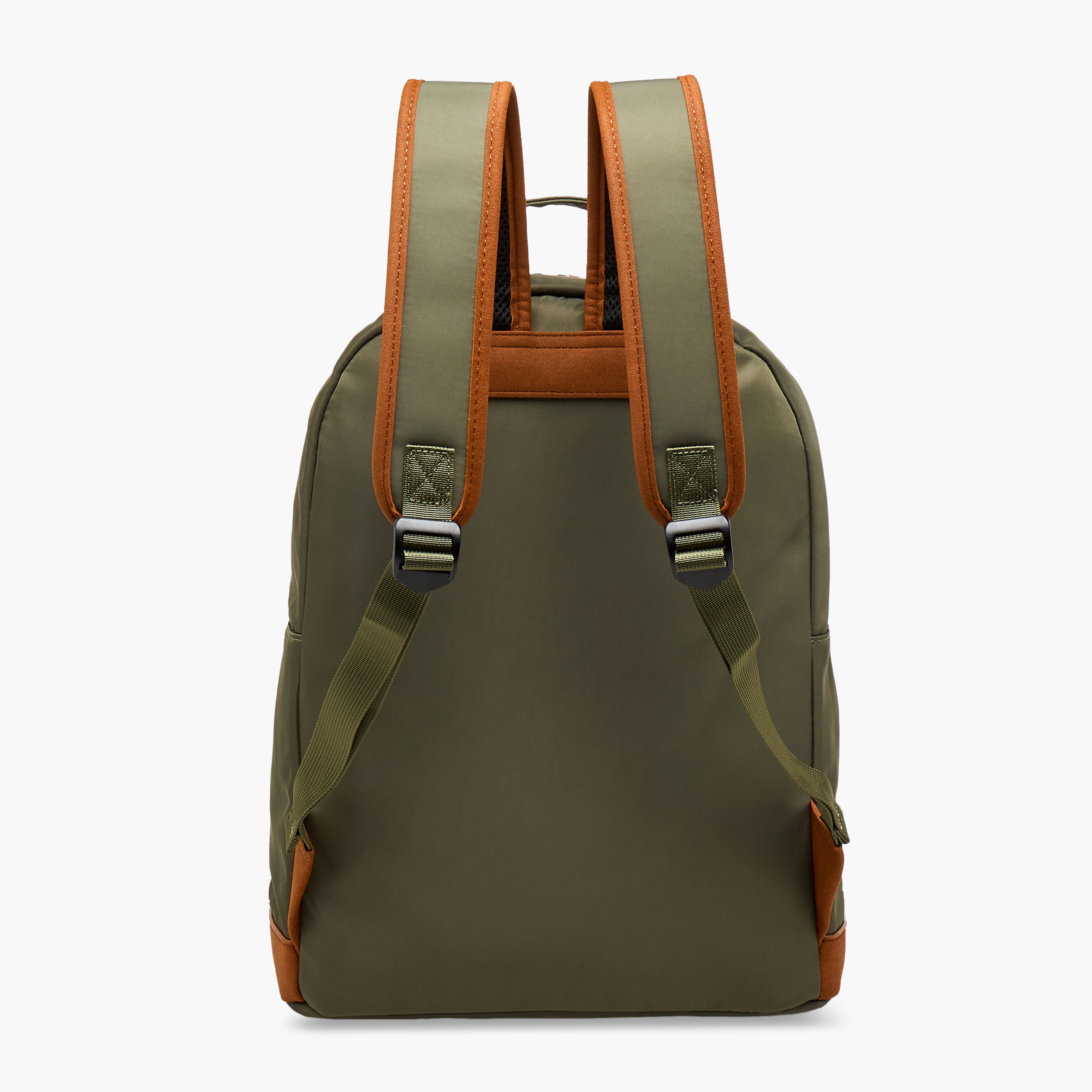 Lee Cooper Colourblock Backpack with Zip Closure and Adjustable Strap - 40x15x33 cm-women-bagsandwallets-backpacks-image-5