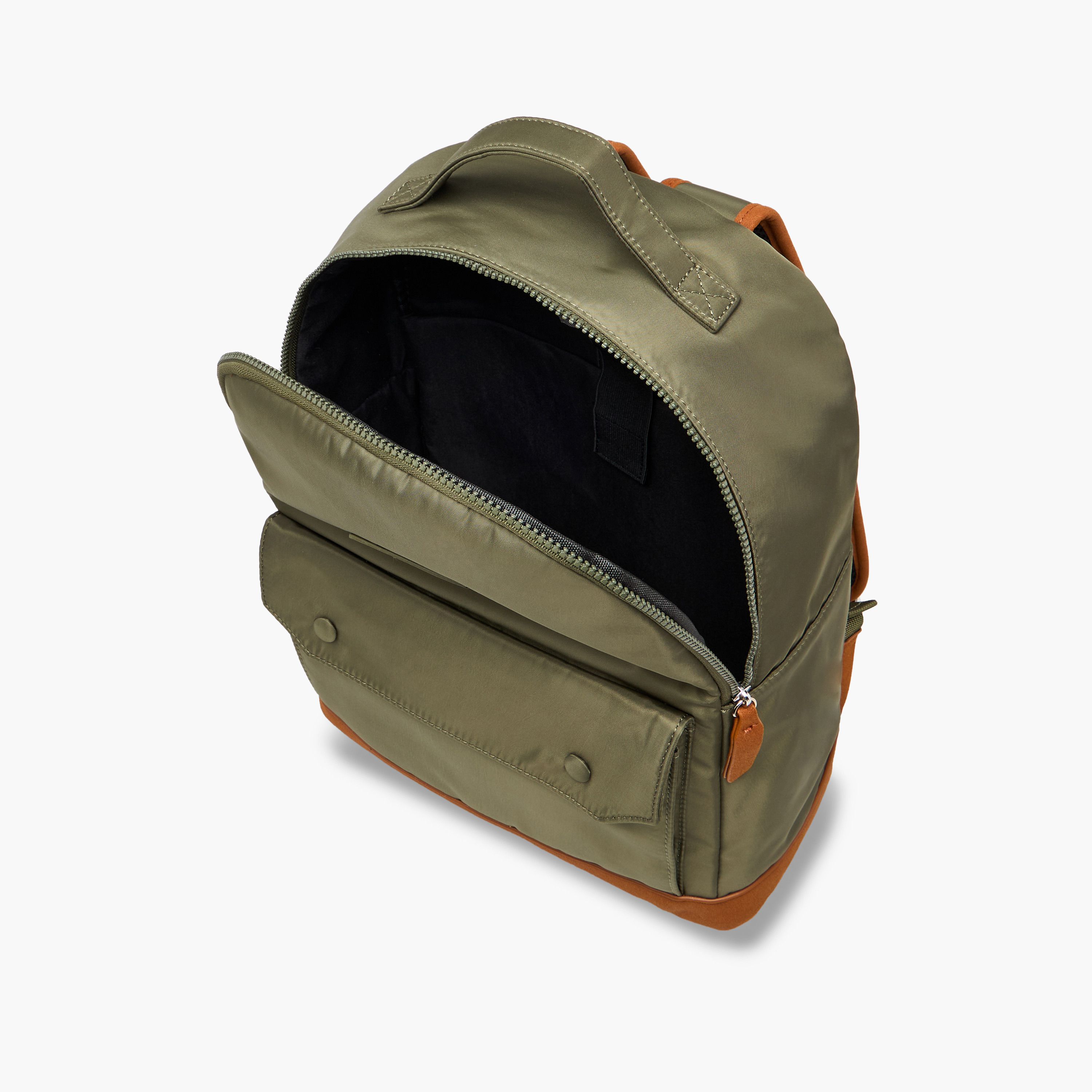 Lee Cooper Colourblock Backpack with Zip Closure and Adjustable Strap - 40x15x33 cm-women-bagsandwallets-backpacks-image-8