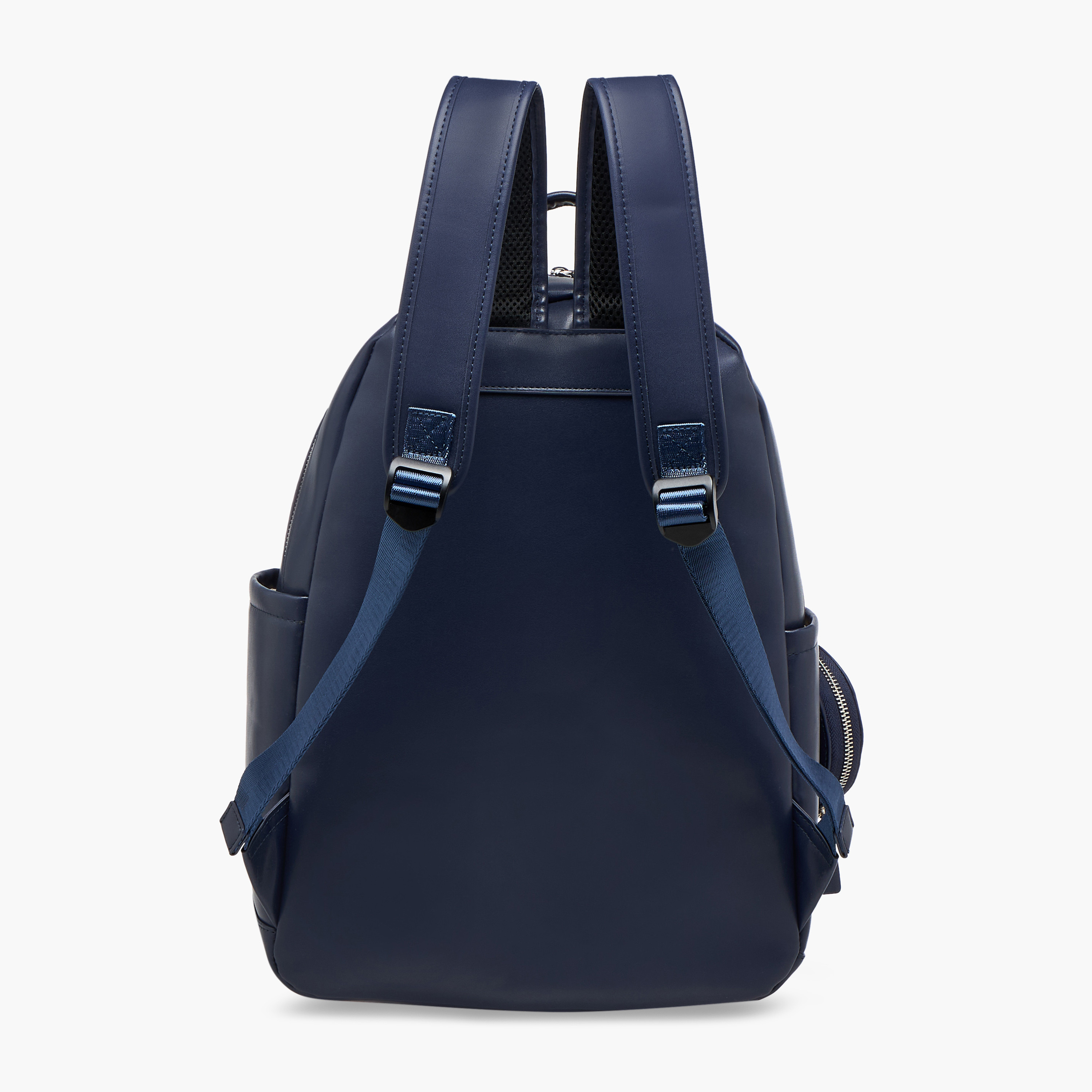 Lee Cooper Logo Print Backpack with Zip Closure and Attached Pouch - 31x13x14 cm-women-bagsandwallets-backpacks-image-5