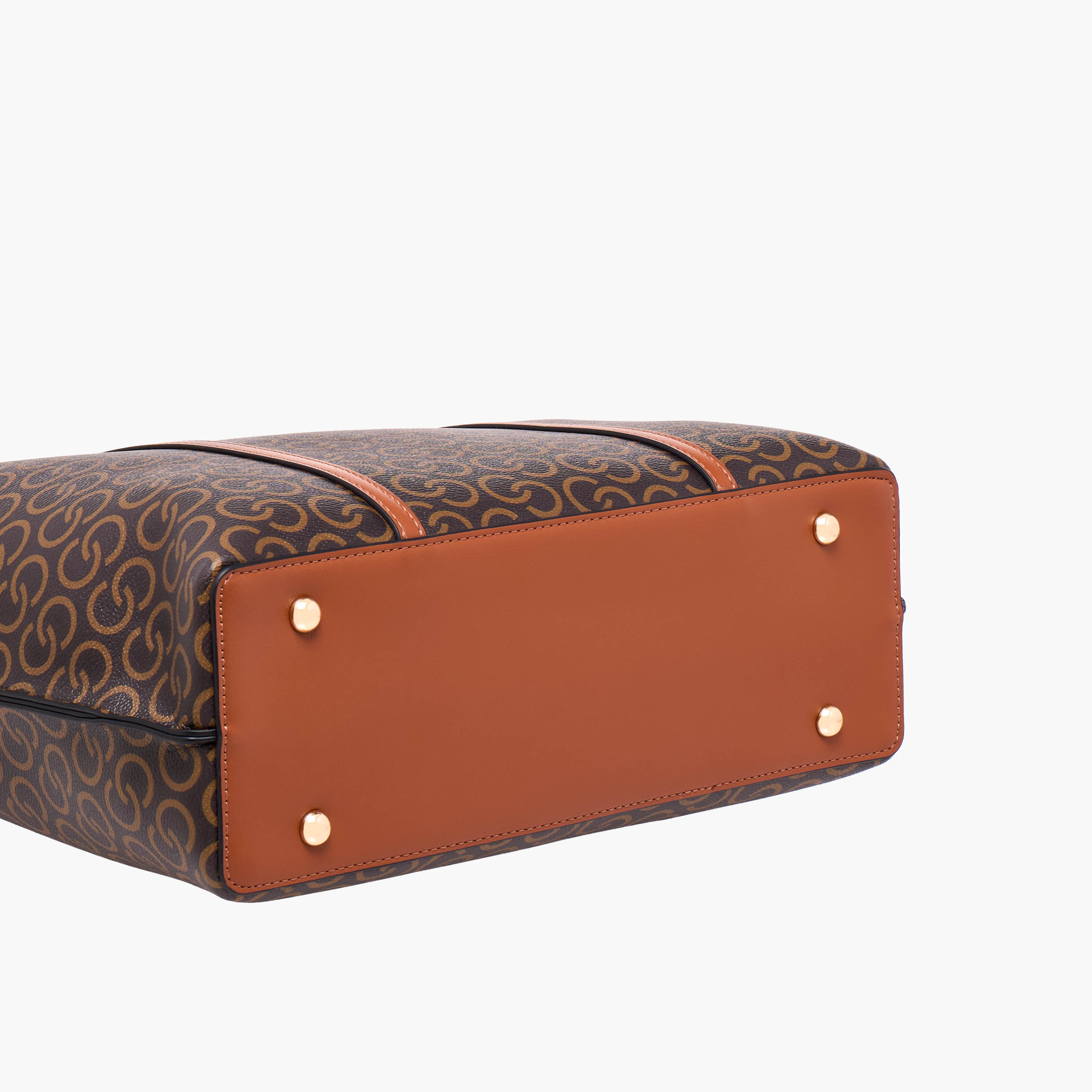 Celeste Monogram Print Tote Bag with Pouch and Zip Closure-women-bagsandwallets-handbags-image-7