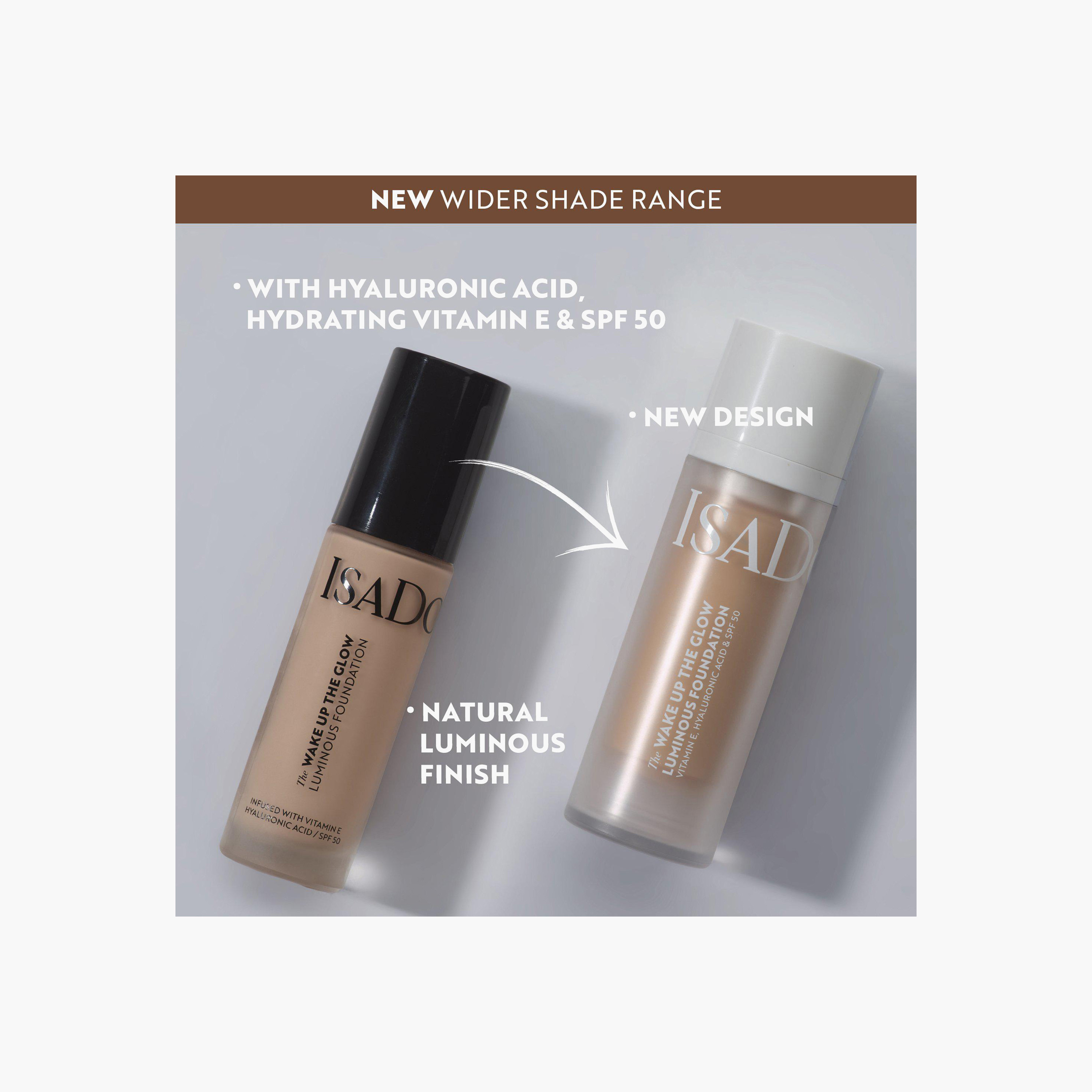 كريم أساس مضيء ذا وايك أب ذا جلو لومينوس من إيسادورا - 30 مل-beautyandpersonalcare-makeup-face-foundations-image-69