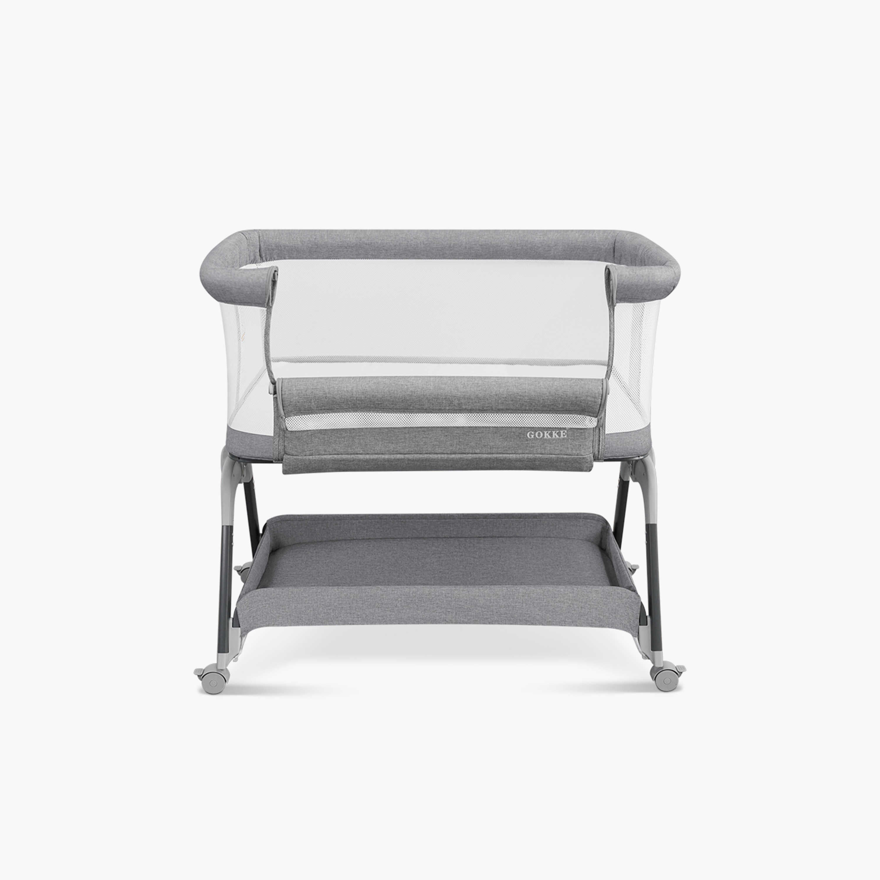 Gokke 3 in 1 Foldable & Portable Bassinet with Storage Basket-baby-nursery-furniture-cribsandbeds-bassinets-image-1