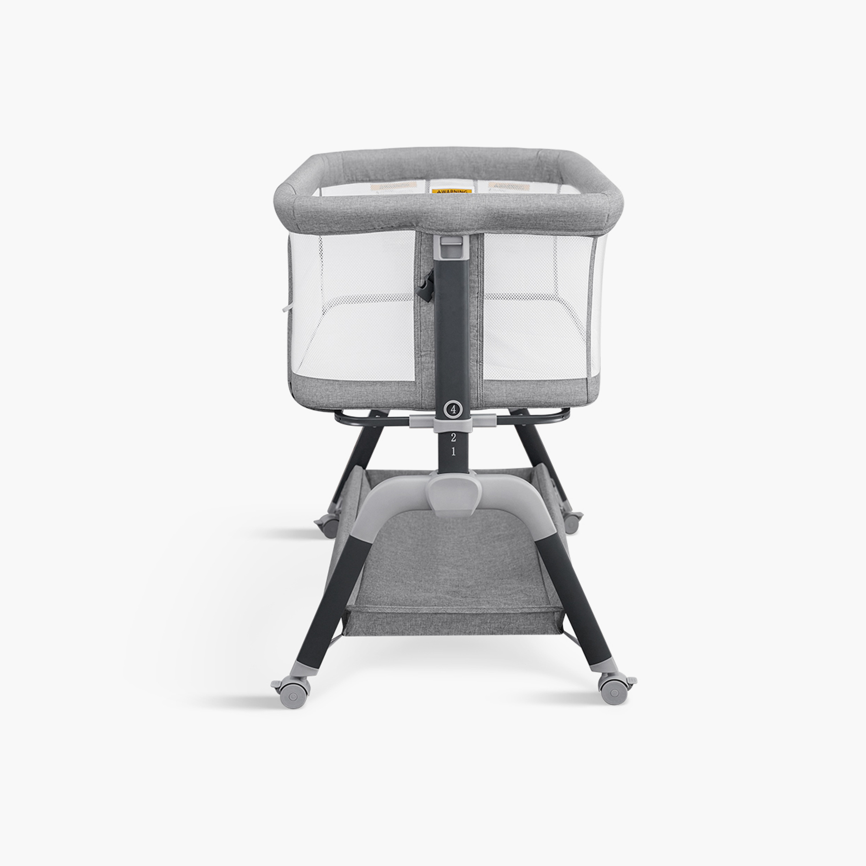 Gokke 3 in 1 Foldable & Portable Bassinet with Storage Basket-baby-nursery-furniture-cribsandbeds-bassinets-image-5