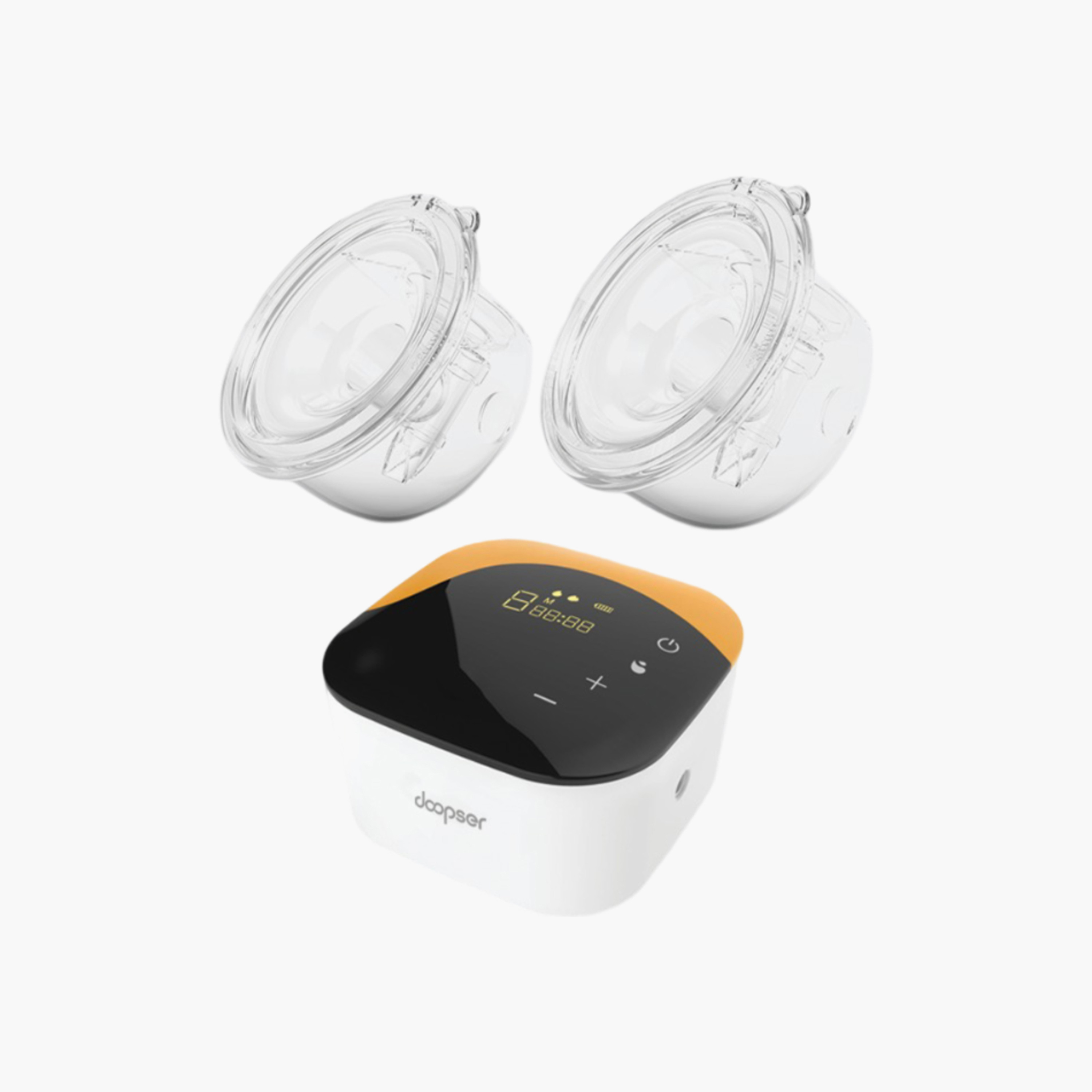 Doopser Hands-Free Double Electric Breast Pump with Inserts & Memory Function - 240 ml Each-baby-feeding-breastfeedingandcare-image-1