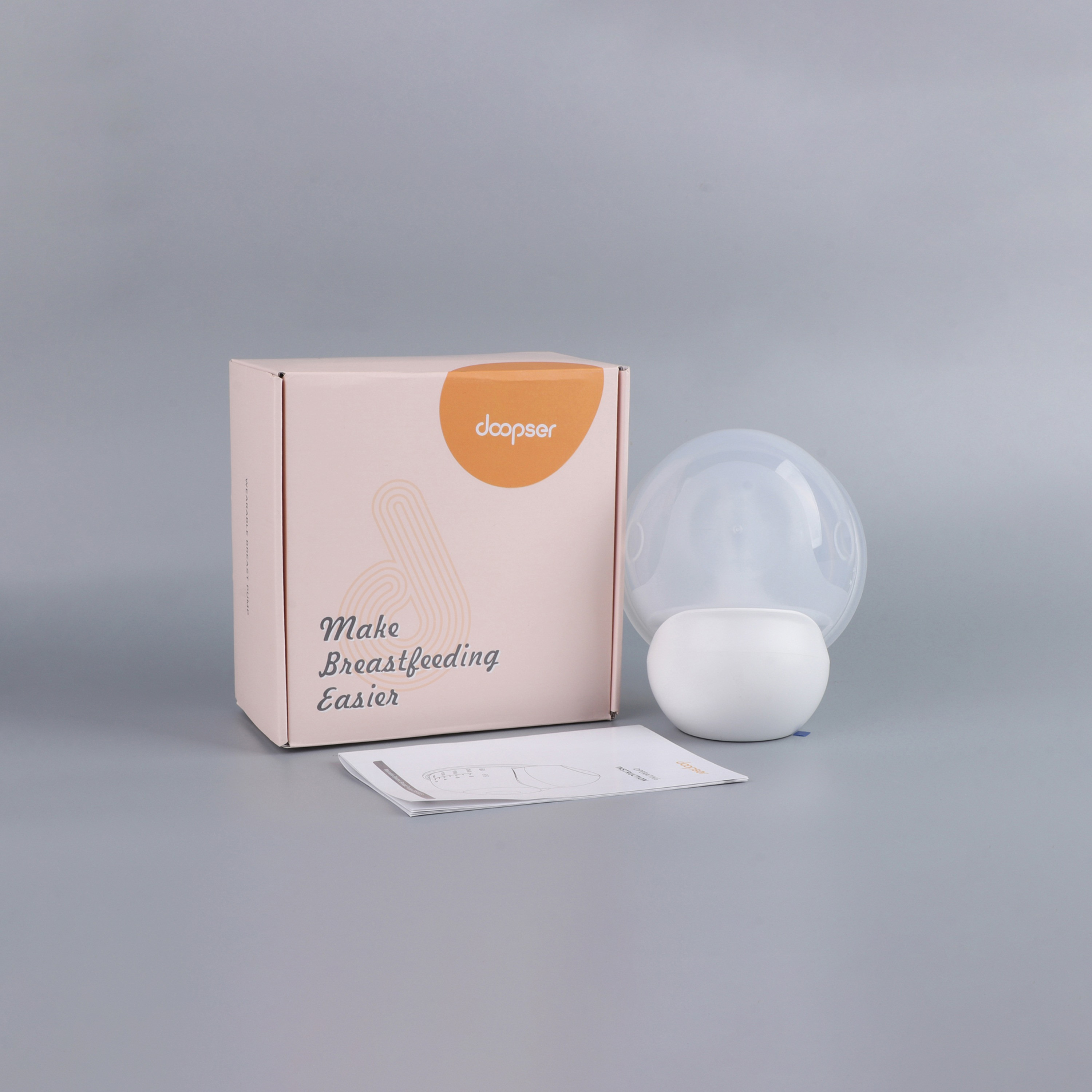 Doopser Wireless Hands Free Electric Wearable Breast Pump with Speed Control Function - 240 ml-baby-feeding-breastfeedingandcare-image-3
