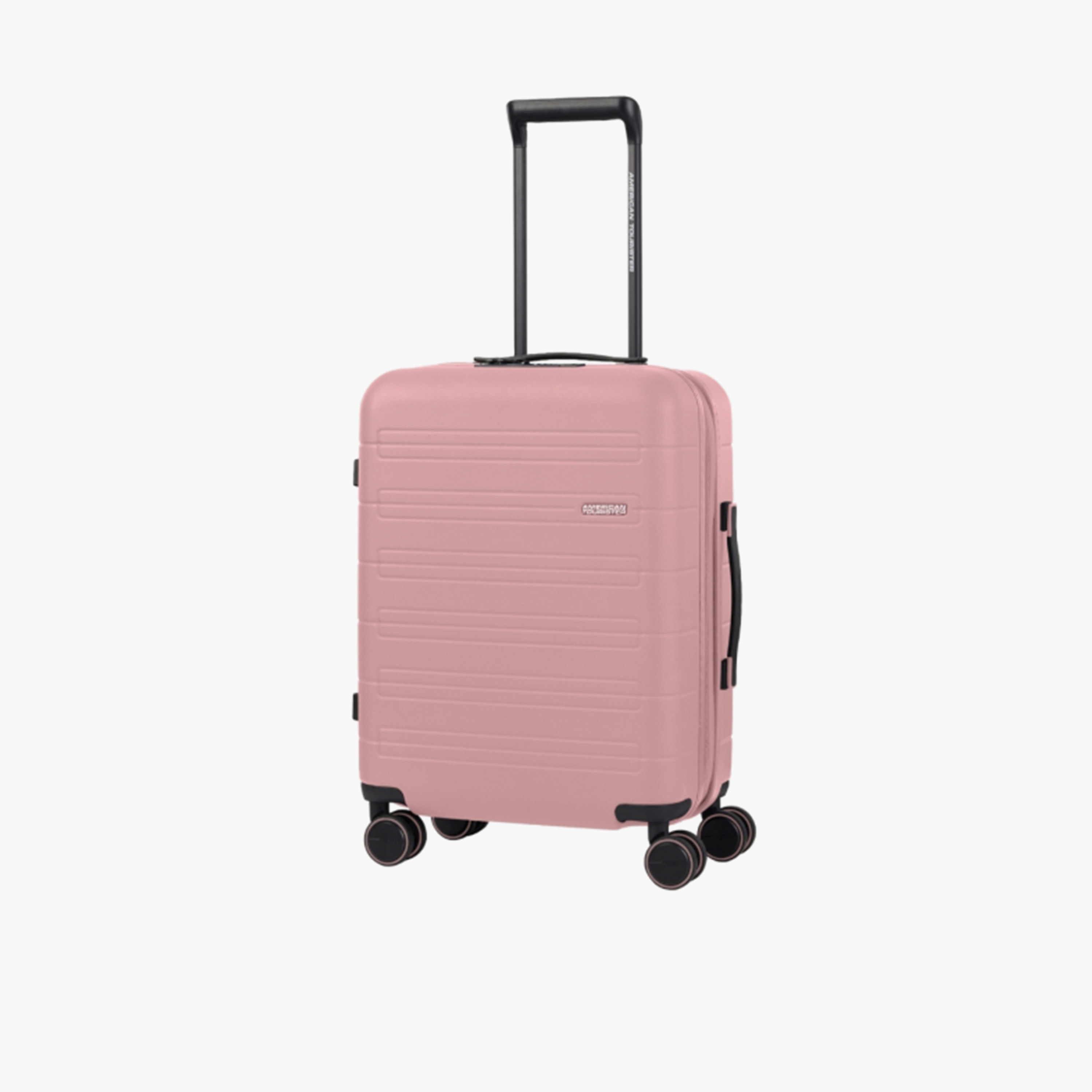 American Tourister Novastream 55 CM Small Cabin Polycarbonate with ABS Hard Sided 4-Wheeler Spinner Trolley Bag with TSA Lock | MC7X70007-travel-luggagesandbags-luggage-image-1