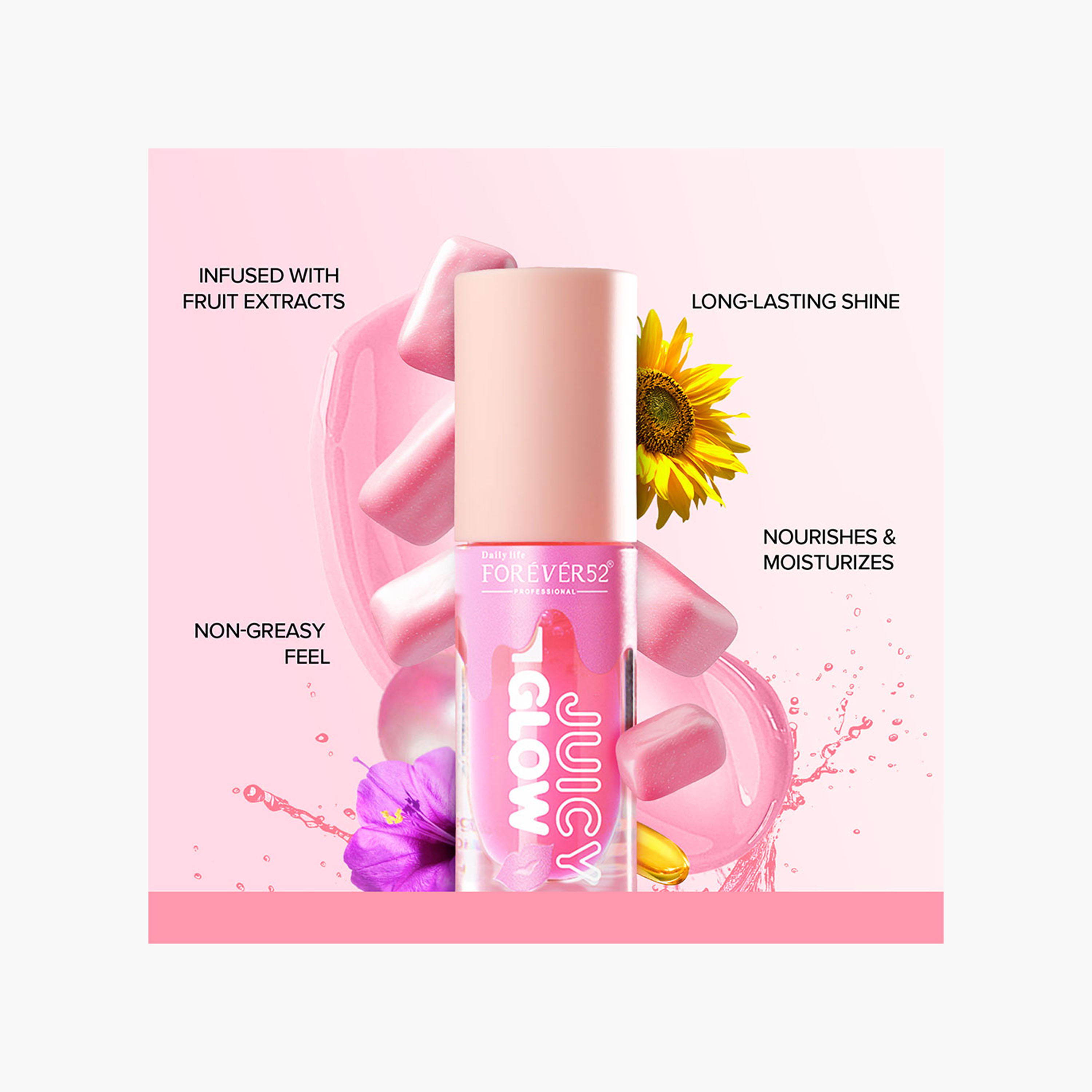زيت شفاه جوسي جلو من فوريفر 52 - 5 مل-beautyandpersonalcare-makeup-lips-lipglossesandbalms-image-4
