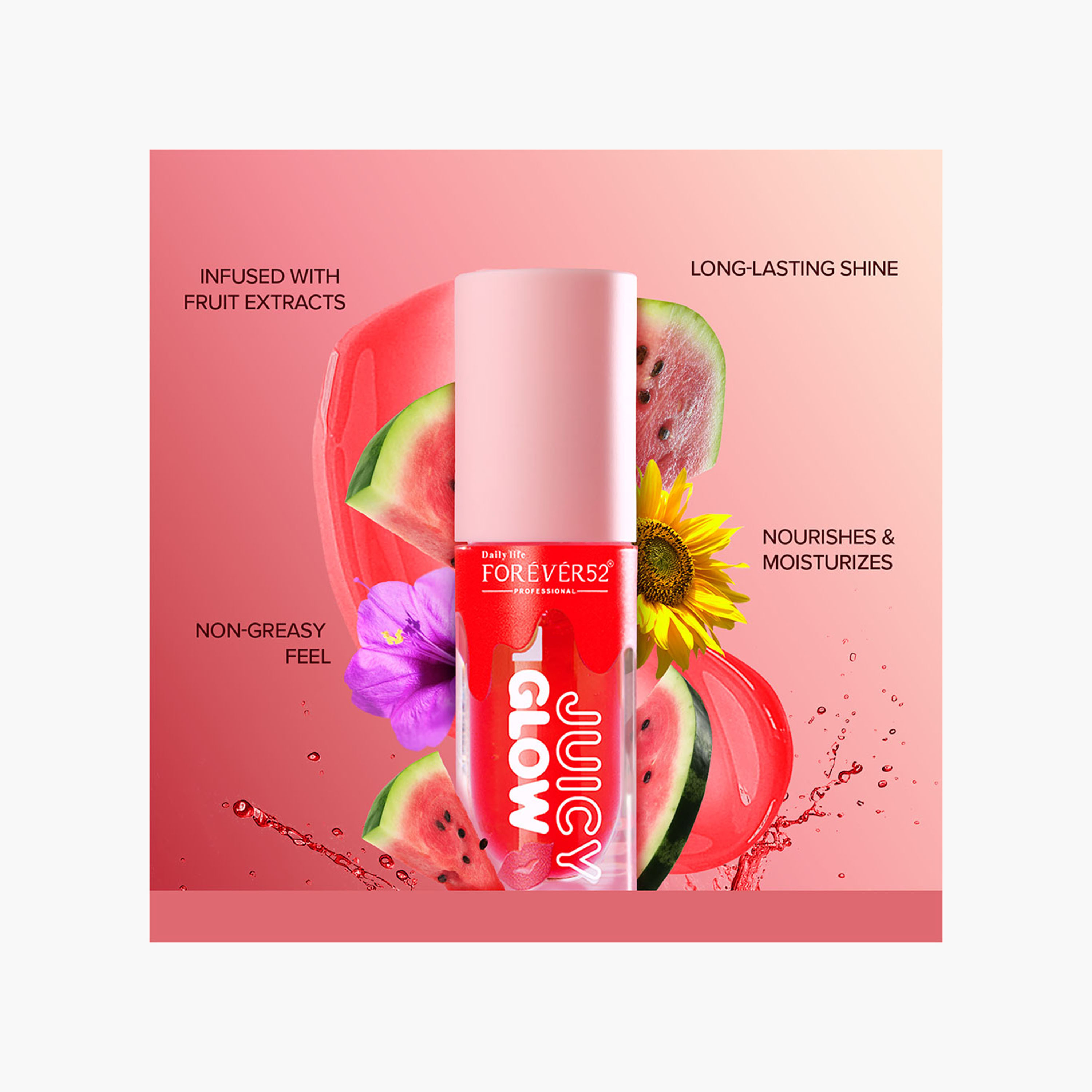 زيت شفاه جوسي جلو من فوريفر 52 - 5 مل-beautyandpersonalcare-makeup-lips-lipglossesandbalms-image-4