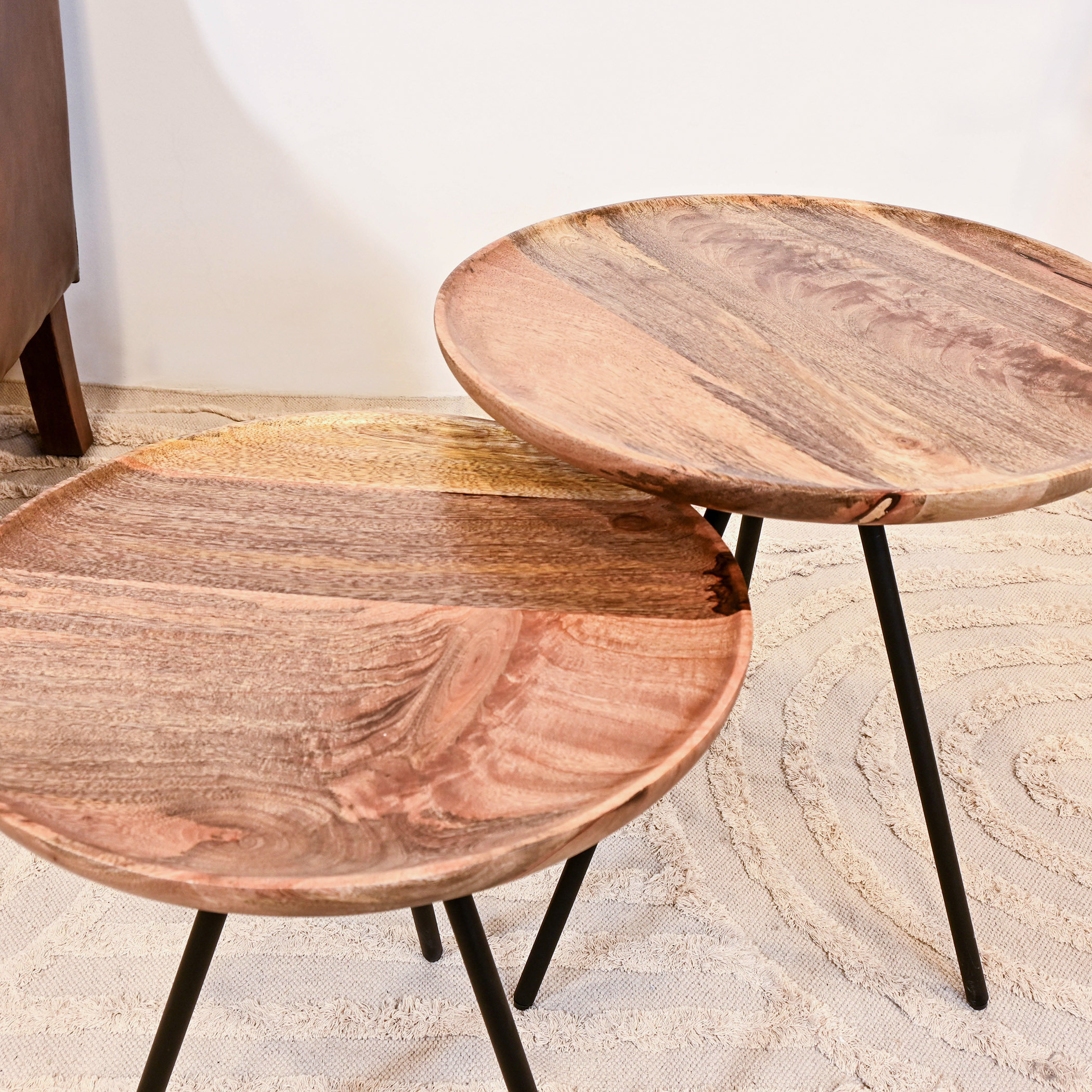 2-Piece Wooden Accent Table Set-furniture-livingroom-sideandendtables-image-3