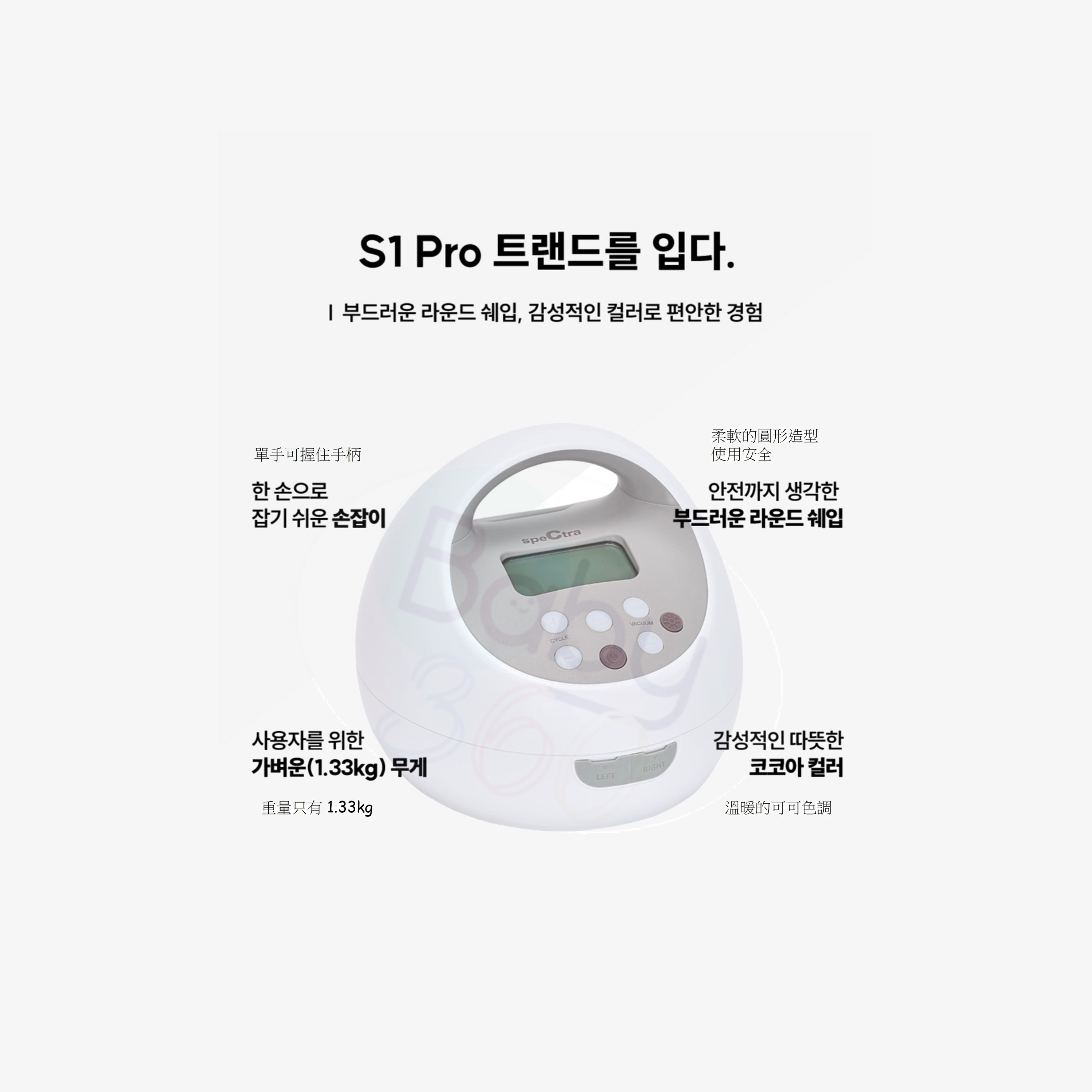 Spectra S1 Pro Hospital-Grade Rechargeable Electric Breast Pump - Portable-baby-feeding-breastfeedingandcare-image-6