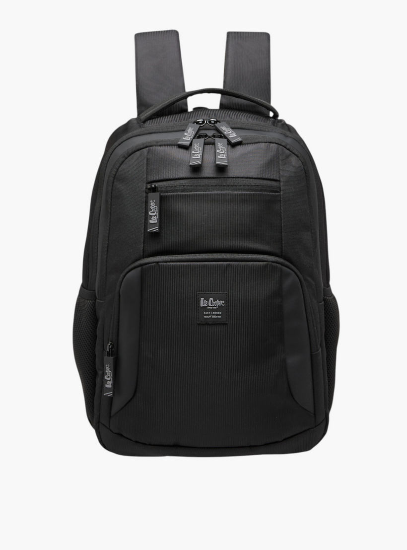 شنطة ظهر بارزة الملمس بأحزمة كتف قابلة للتعديل من لي كوبر - 17x31x44 سم-women-bagsandwallets-backpacks-image-1