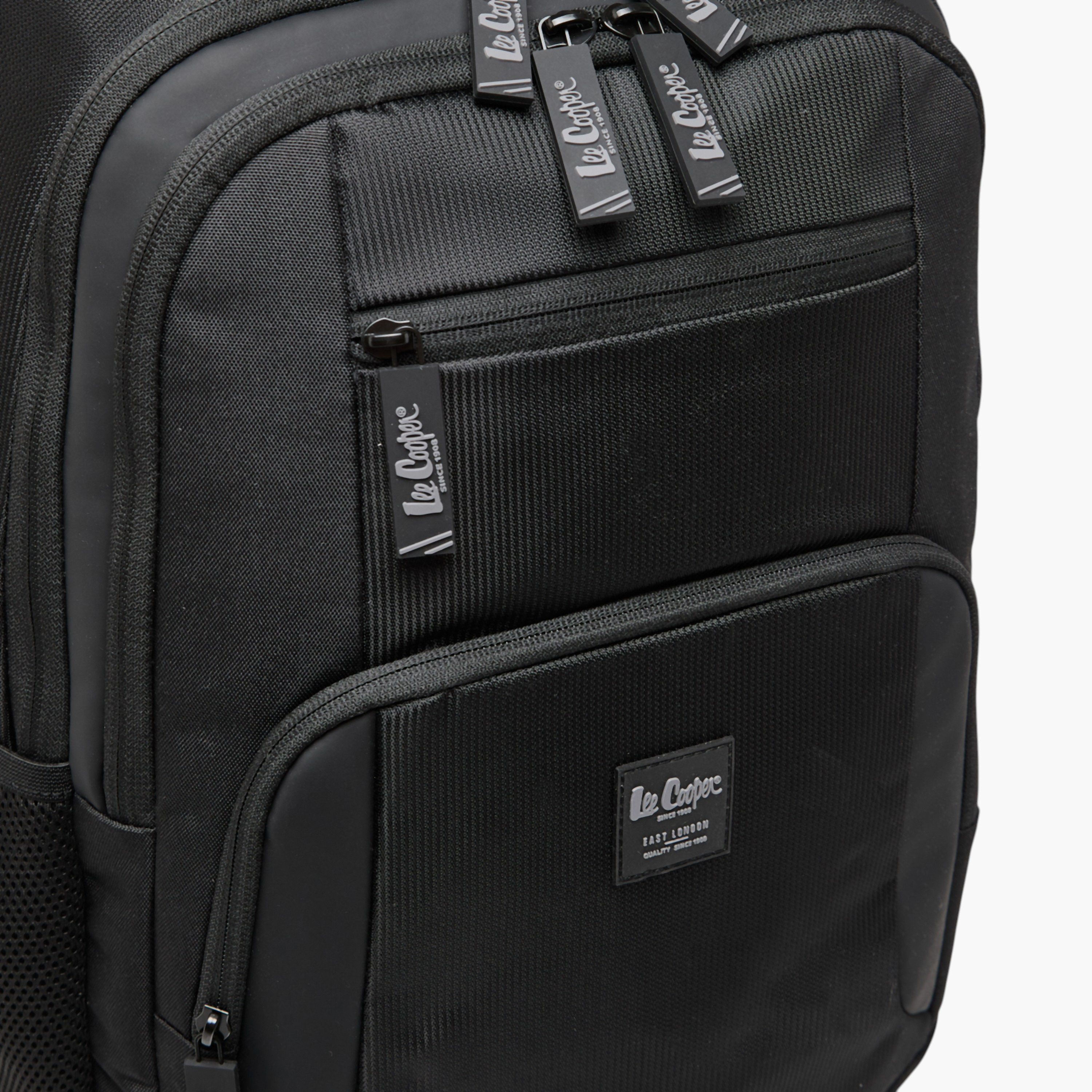شنطة ظهر بارزة الملمس بأحزمة كتف قابلة للتعديل من لي كوبر - 17x31x44 سم-women-bagsandwallets-backpacks-image-5
