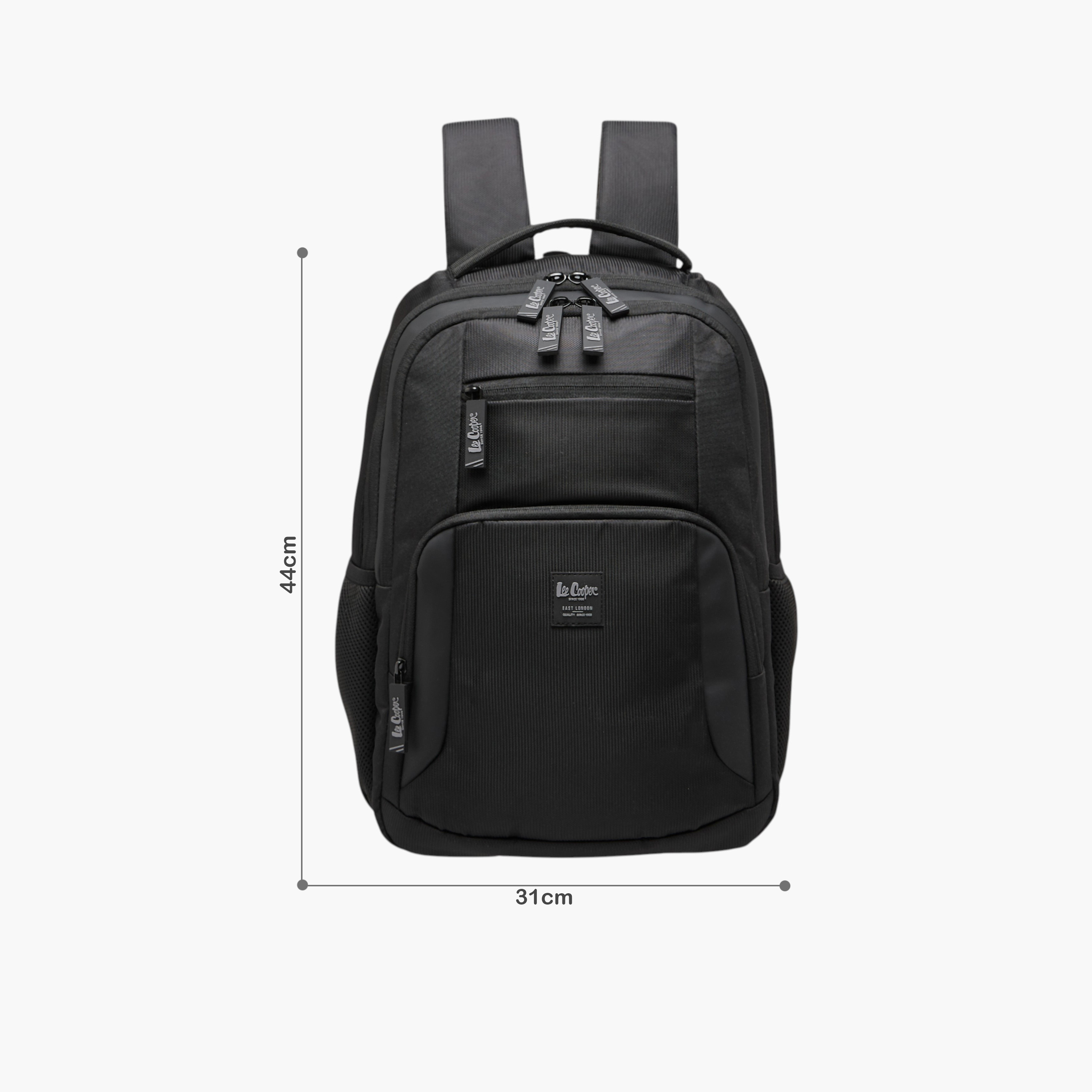 شنطة ظهر بارزة الملمس بأحزمة كتف قابلة للتعديل من لي كوبر - 17x31x44 سم-women-bagsandwallets-backpacks-image-2