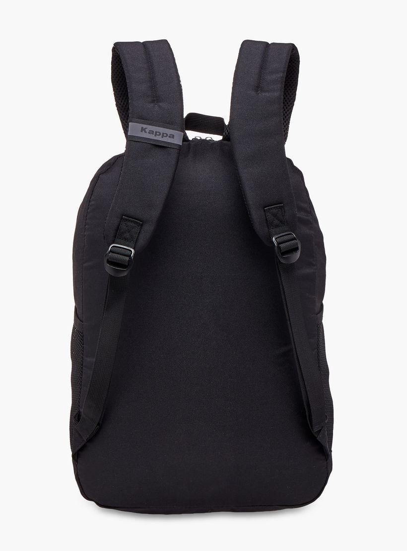 شنطة ظهر بنقوش شعار وحمّالات قابلة للتعديل وسحّاب إغلاق من كابا - 13×32×47 سم-boys-accessories-bagsandbackpacks-image-7