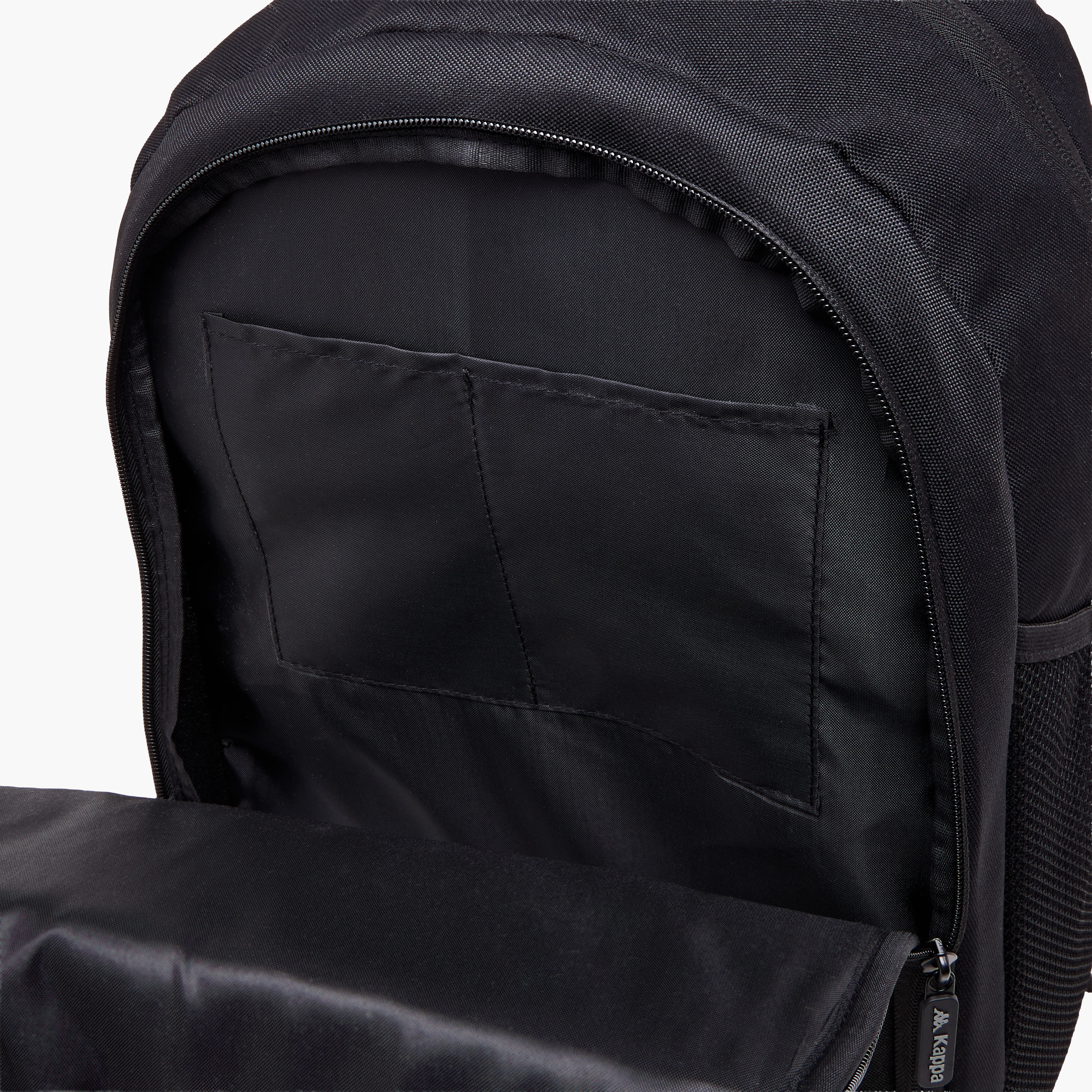 شنطة ظهر بنقوش شعار وحمّالات قابلة للتعديل وسحّاب إغلاق من كابا - 13×32×47 سم-school-bagsandbackpacks-backpacks-image-1