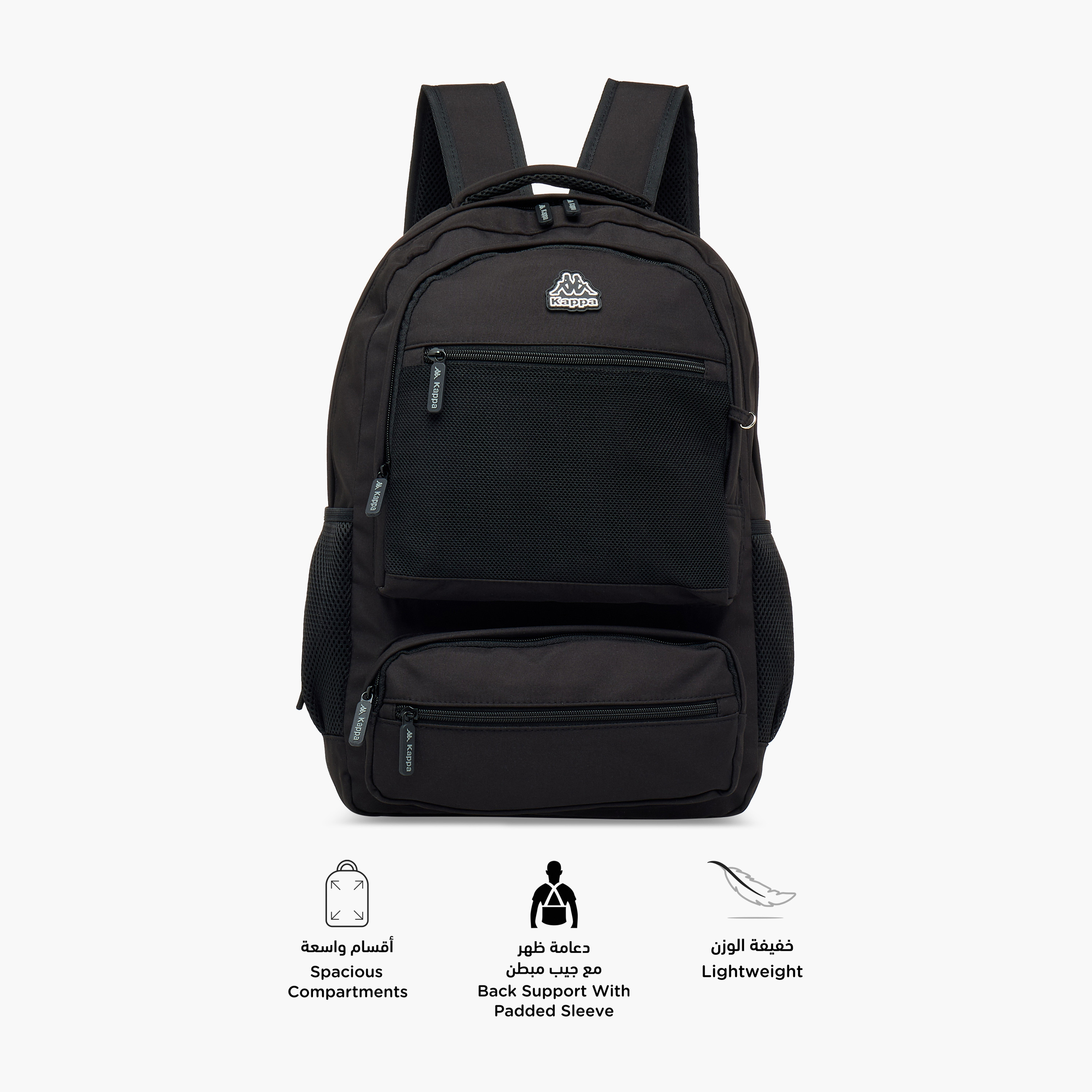 طقم شنطة ظهر مدرسية ومقلمة بطبعات شعار من كابا-school-bagsandbackpacks-backpacks-image-6