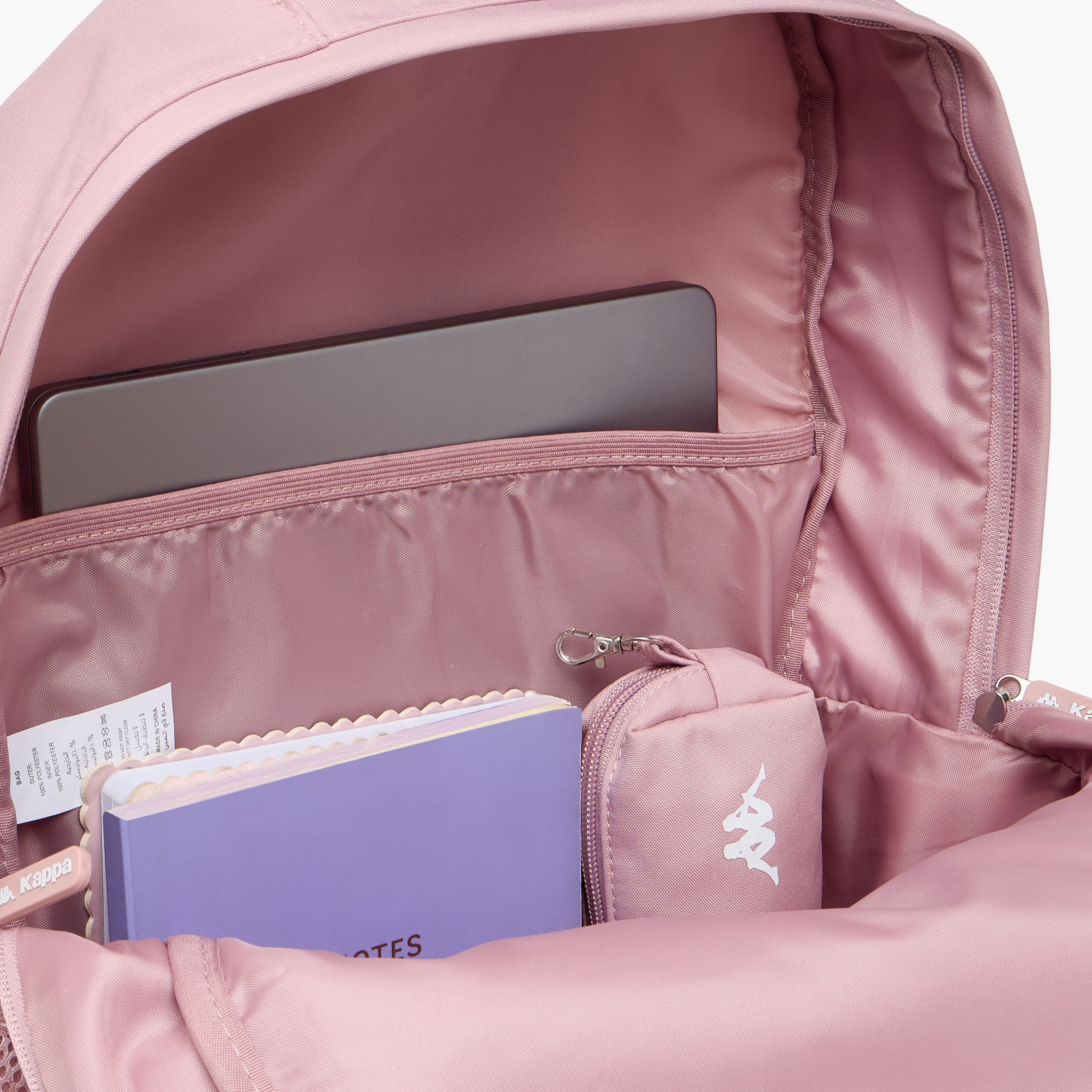 طقم شنطة ظهر مدرسية ومقلمة بطبعات شعار من كابا-school-bagsandbackpacks-backpacks-image-12