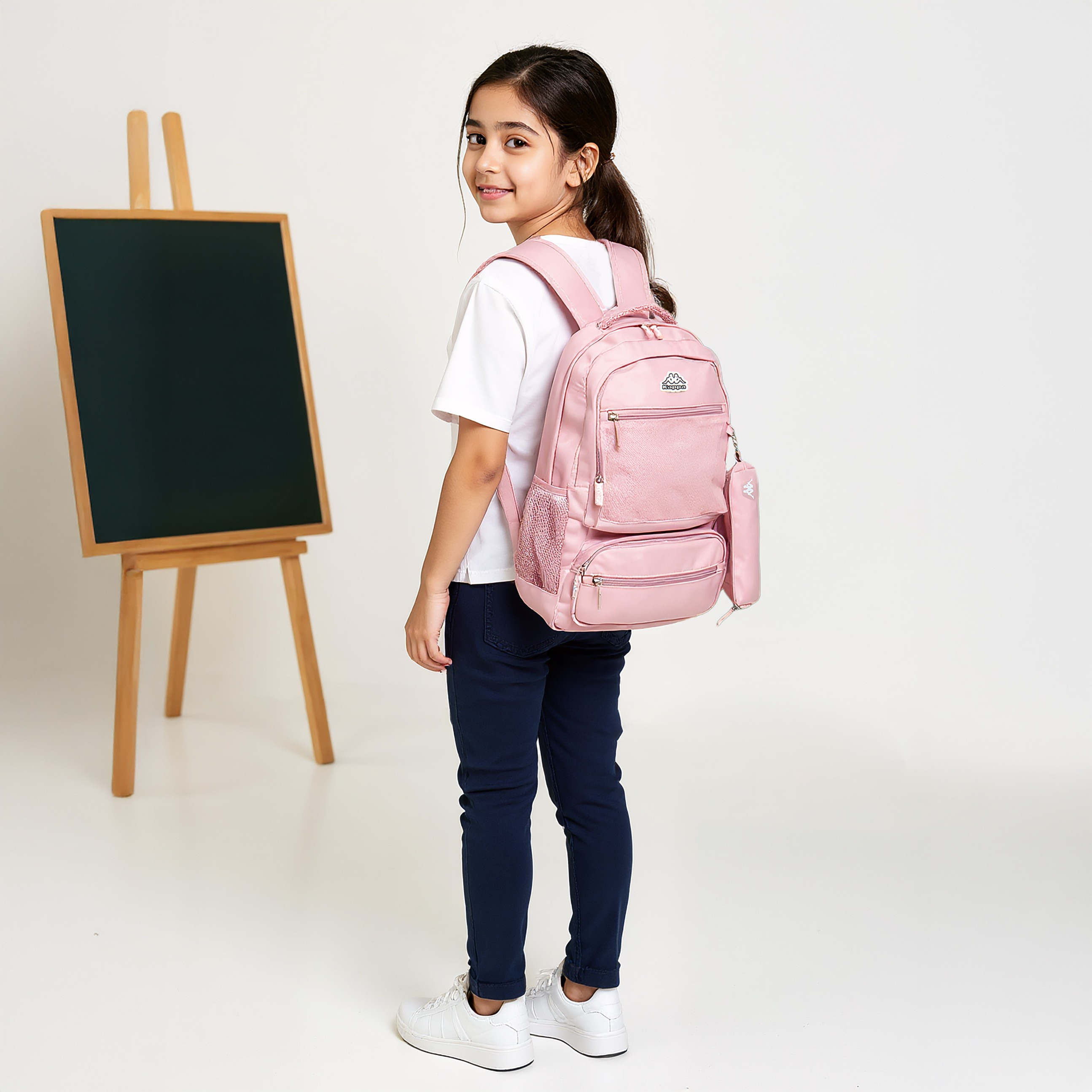 طقم شنطة ظهر مدرسية ومقلمة بطبعات شعار من كابا-school-bagsandbackpacks-backpacks-image-2