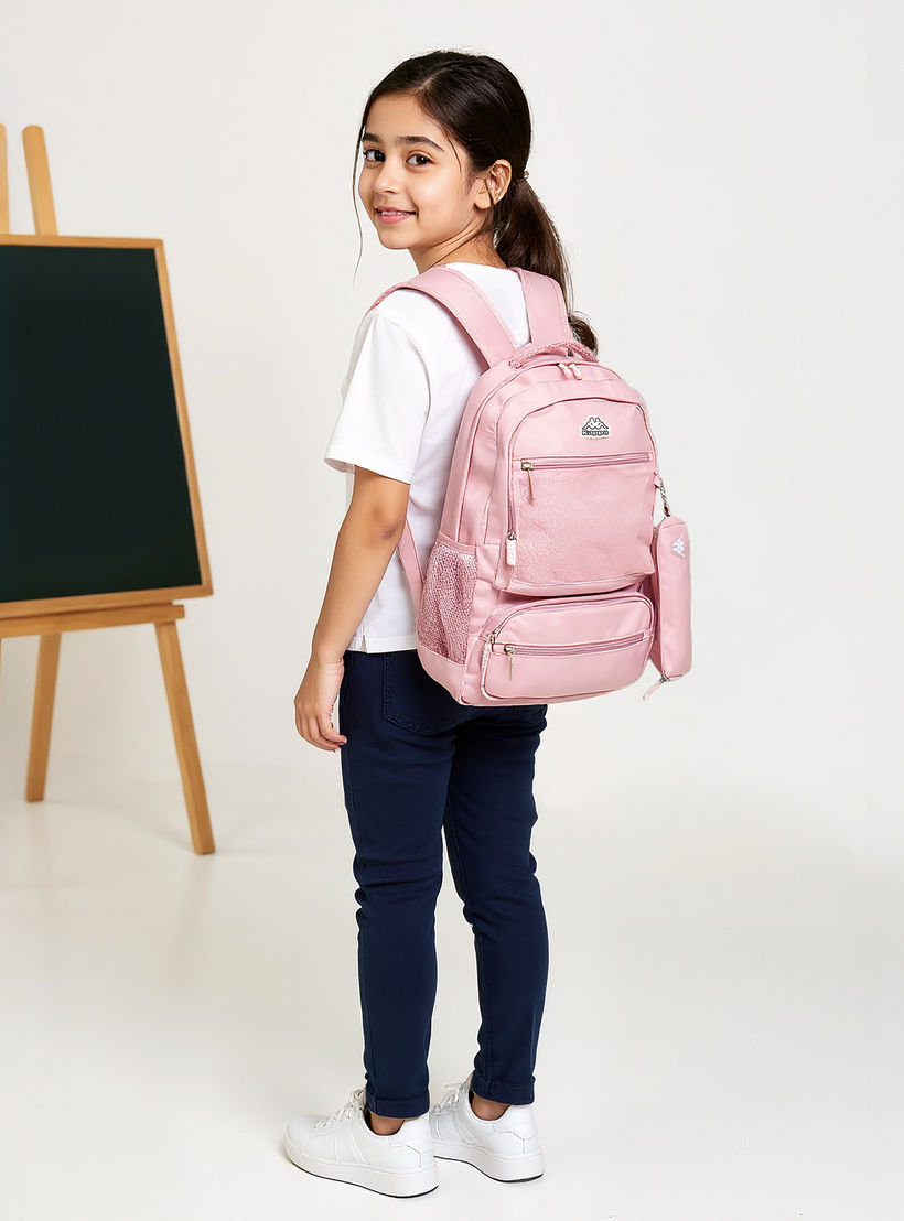 طقم شنطة ظهر مدرسية ومقلمة بطبعات شعار من كابا-school-bagsandbackpacks-backpacks-image-2
