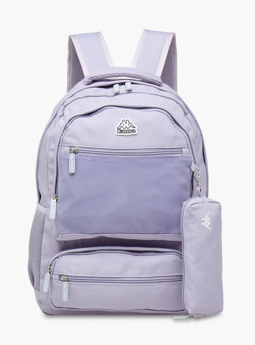 طقم شنطة ظهر مدرسية ومقلمة بطبعات شعار من كابا-school-bagsandbackpacks-backpacks-image-1