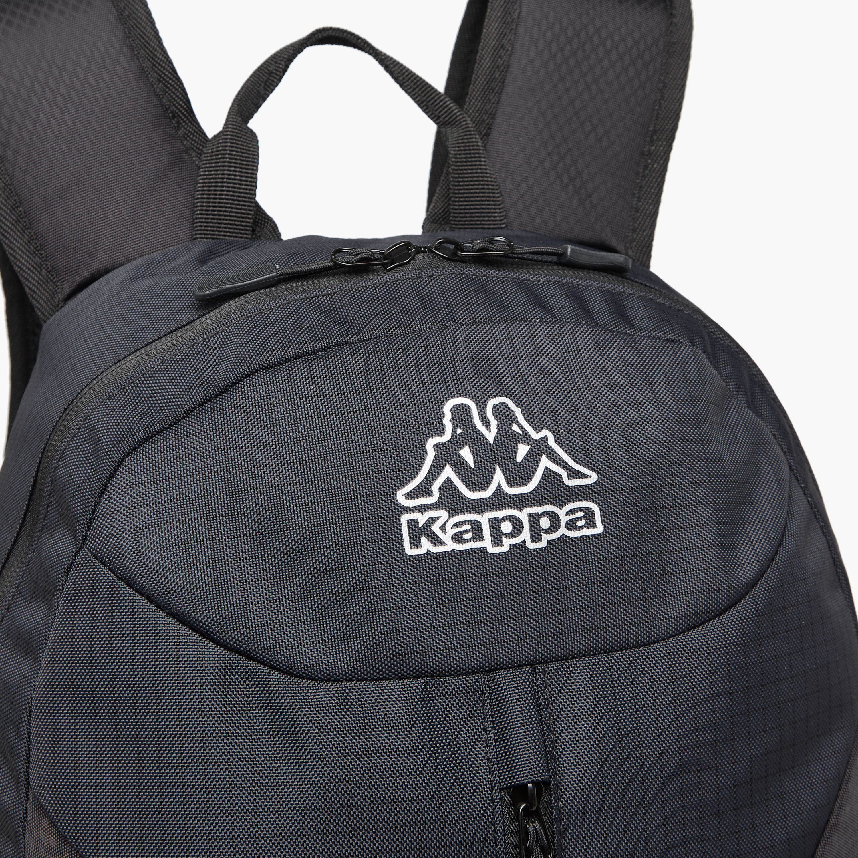 شنطة ظهر بطبعات شعار وأحزمة قابلة للتعديل وسحاب إغلاق من كابا - 16x46x27 سم-men-bags-image-5