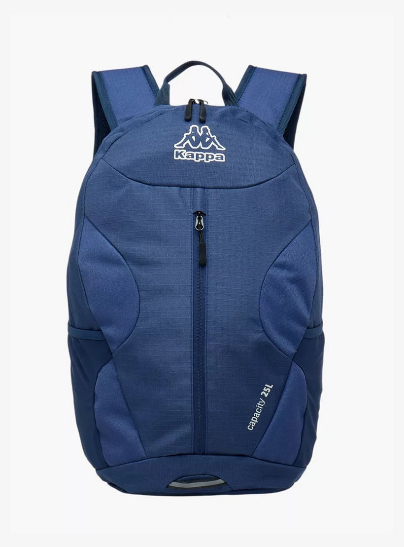 شنطة ظهر بطبعات شعار وأحزمة قابلة للتعديل وسحاب إغلاق من كابا - 16x46x27 سم-travel-luggagesandbags-backpacks-image-1