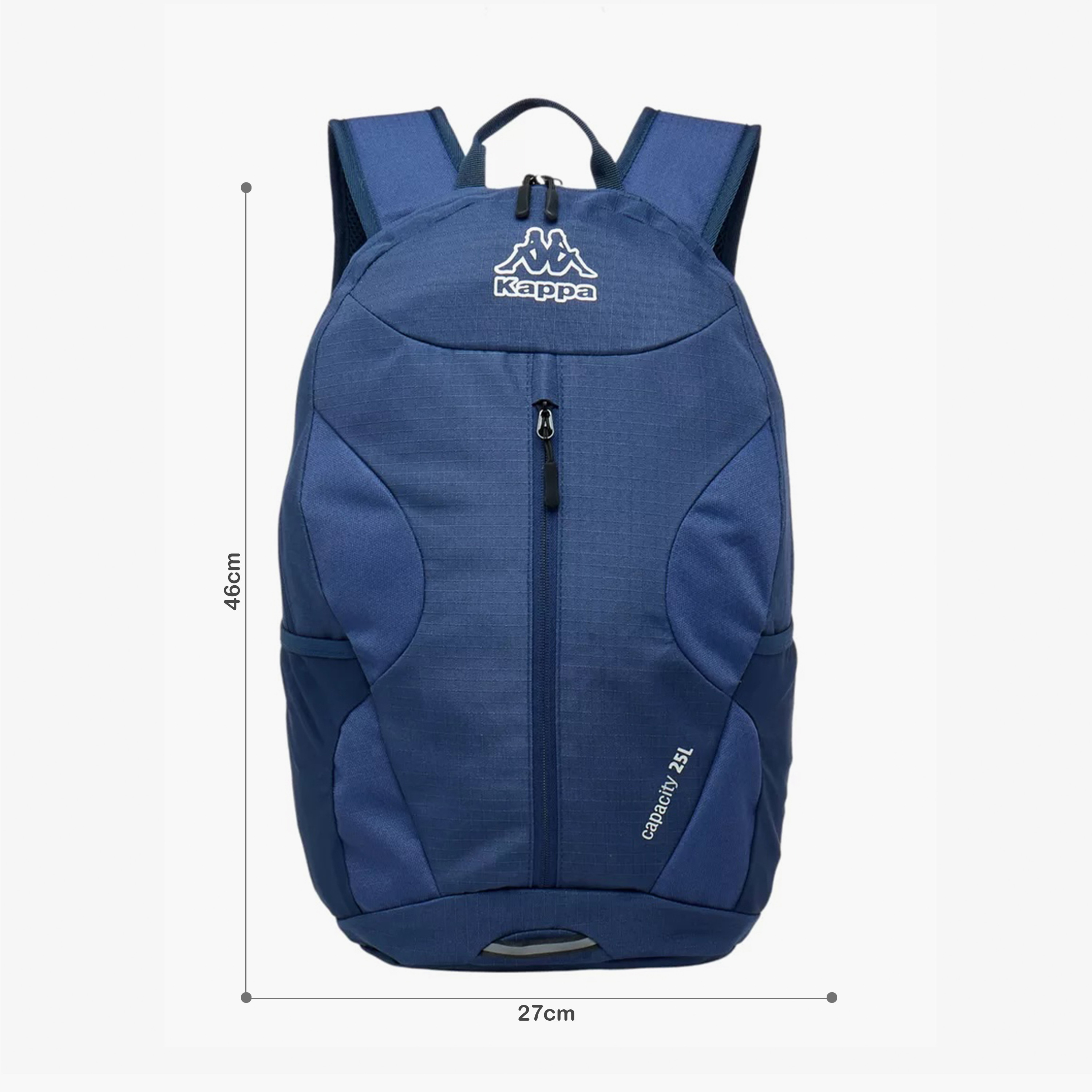 شنطة ظهر بطبعات شعار وأحزمة قابلة للتعديل وسحاب إغلاق من كابا - 16x46x27 سم-travel-luggagesandbags-backpacks-image-2