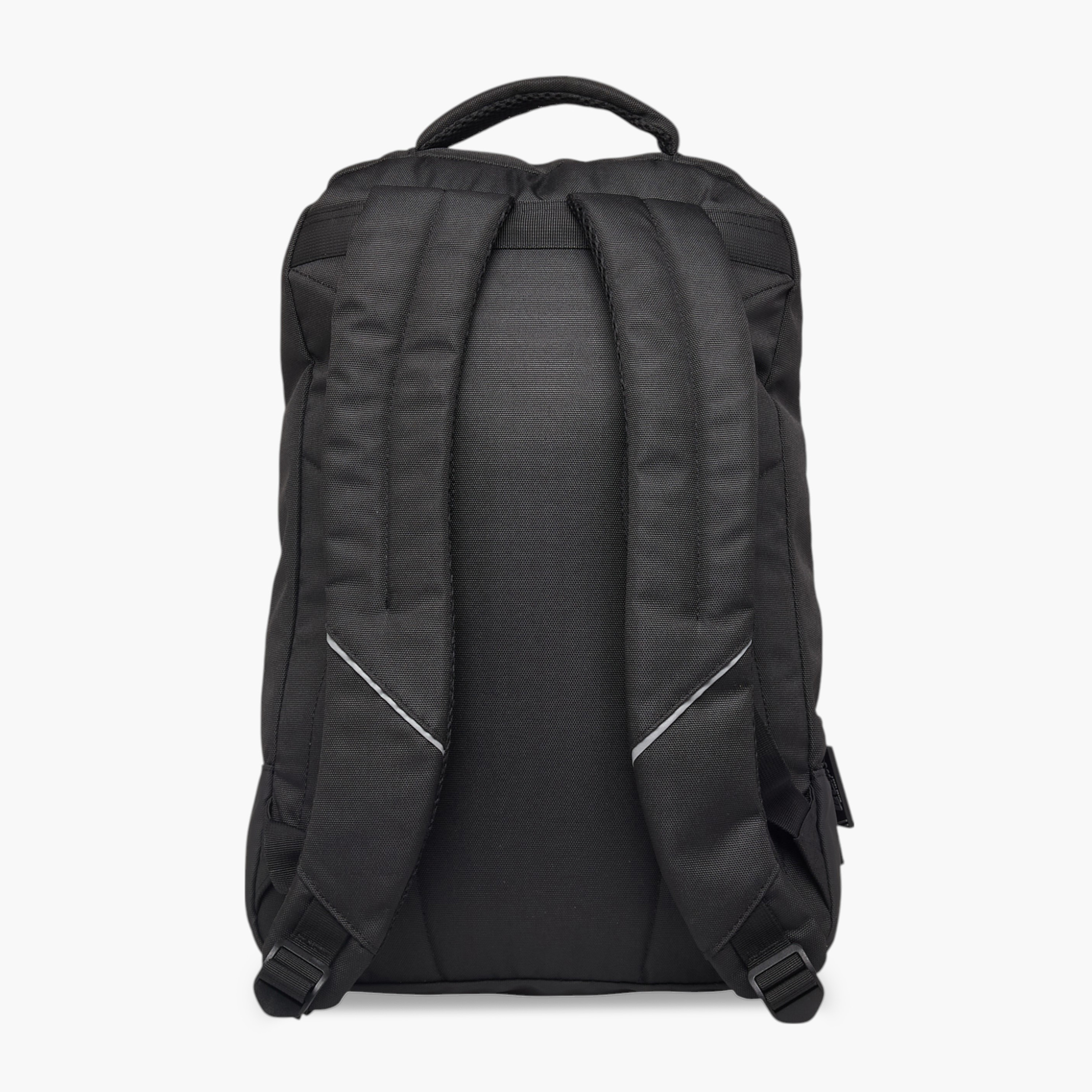 Lee Cooper Solid School Backpack with Adjustable Shoulder Straps and Zip Closure - 17x32x48 cms-school-bagsandbackpacks-backpacks-image-3