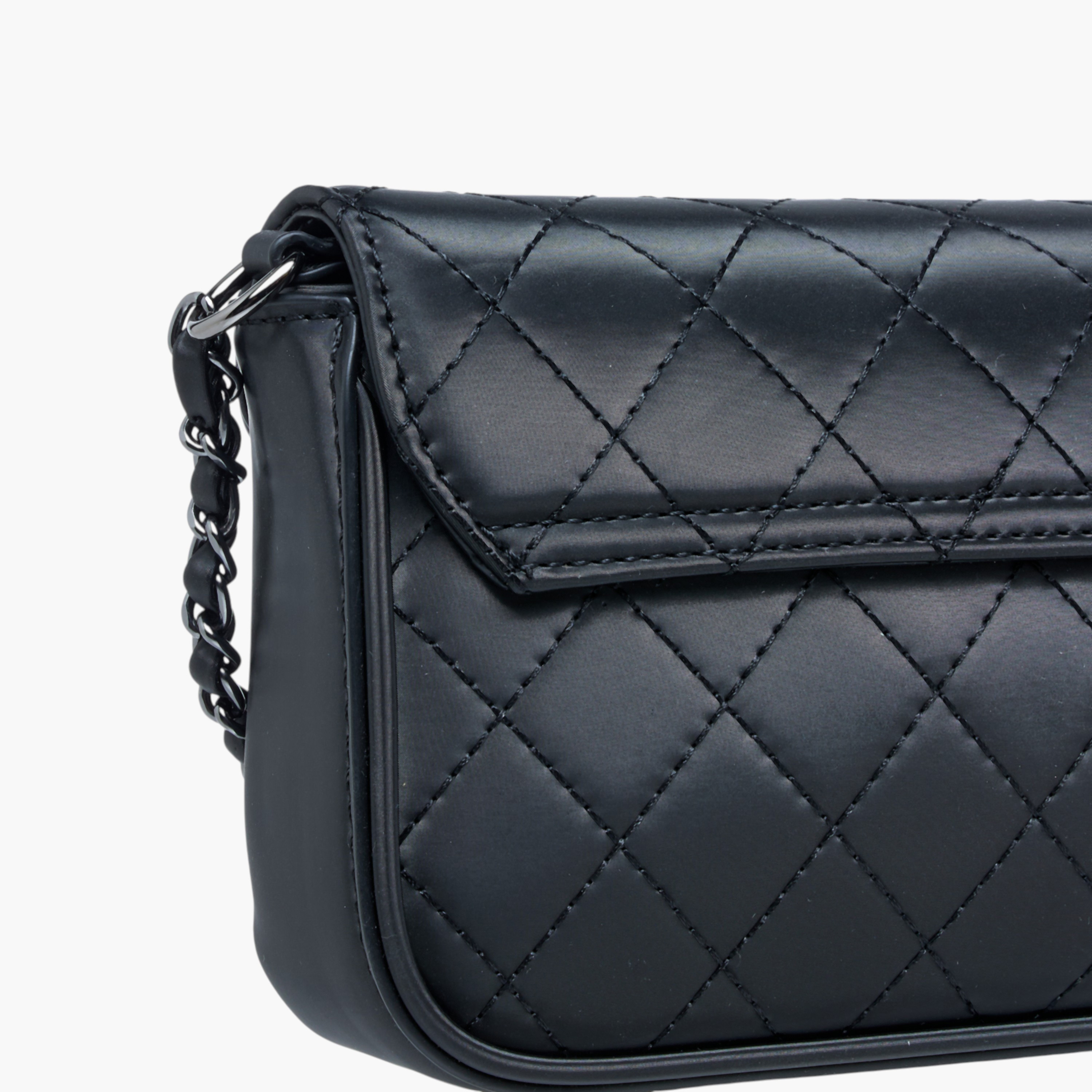 Celeste Quilted Crossbody Bag with Chain Strap and Flap Closure-women-bagsandwallets-handbags-image-6