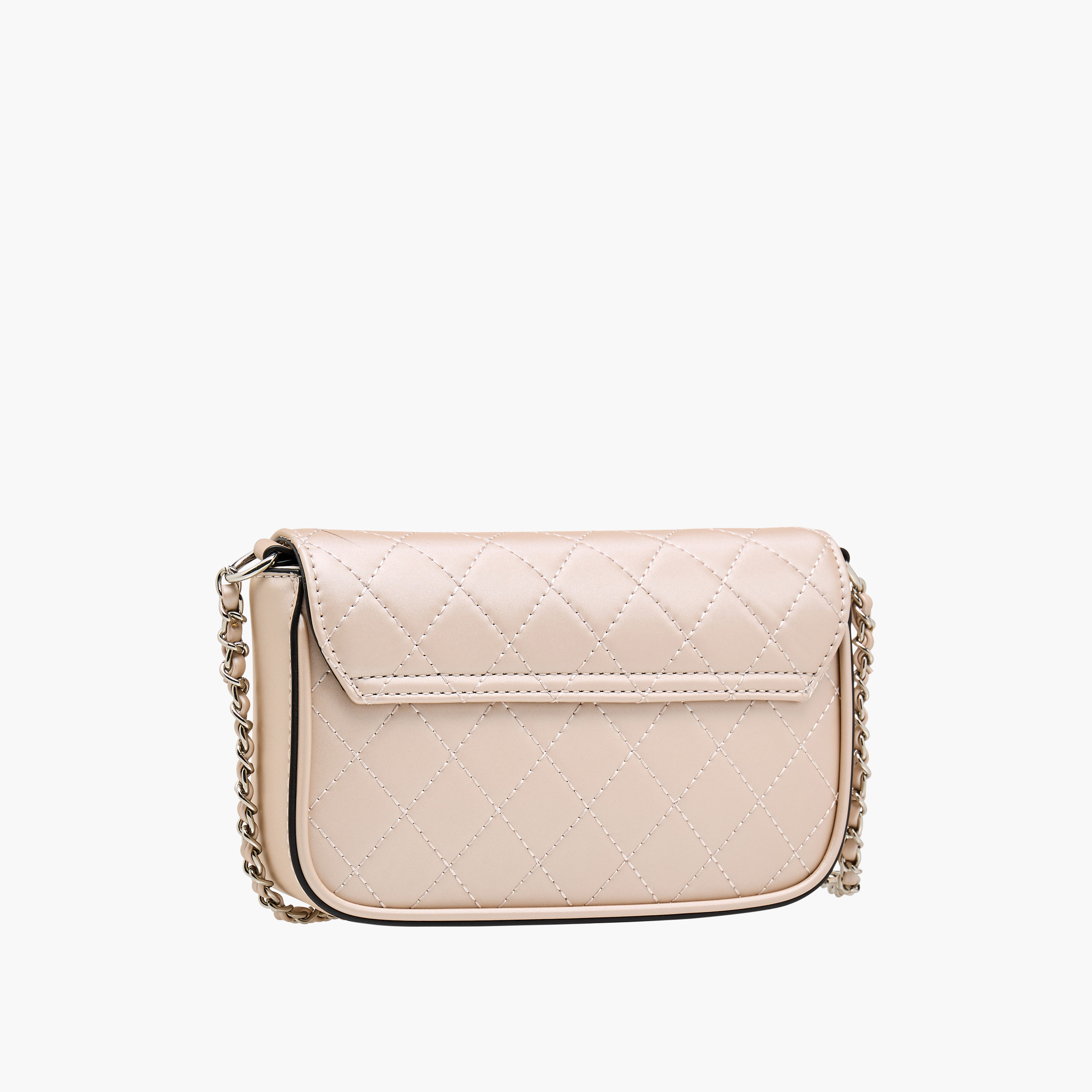 Celeste Quilted Crossbody Bag with Chain Strap and Flap Closure-women-bagsandwallets-handbags-image-3