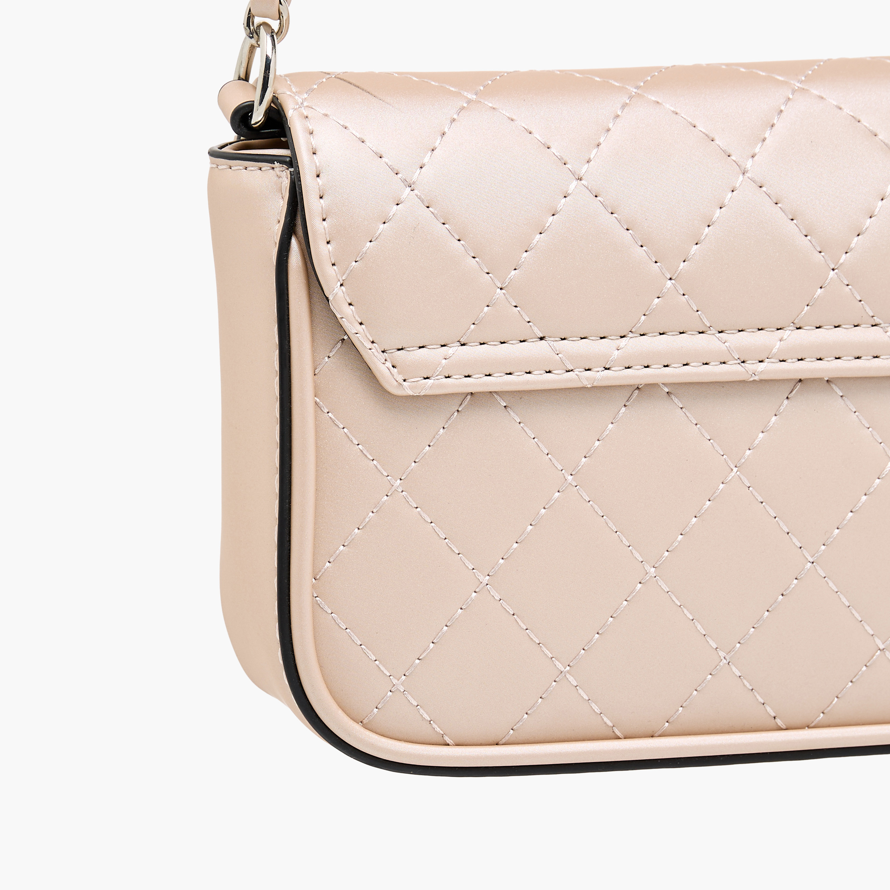 Celeste Quilted Crossbody Bag with Chain Strap and Flap Closure-women-bagsandwallets-handbags-image-5