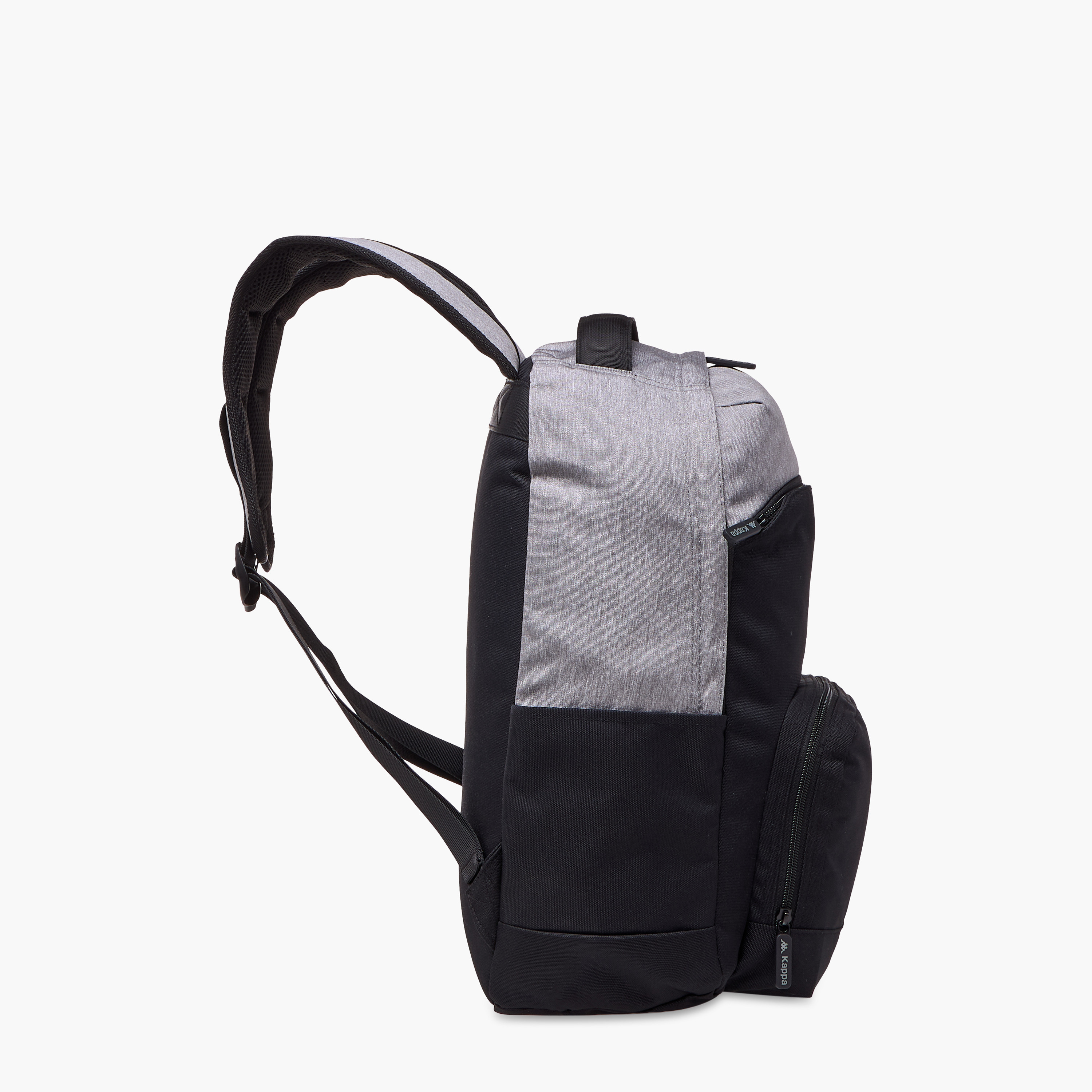Kappa Logo Print School Backpack with Adjustable Straps and Zip Closure - 31x17x45 cm-school-bagsandbackpacks-backpacks-image-3