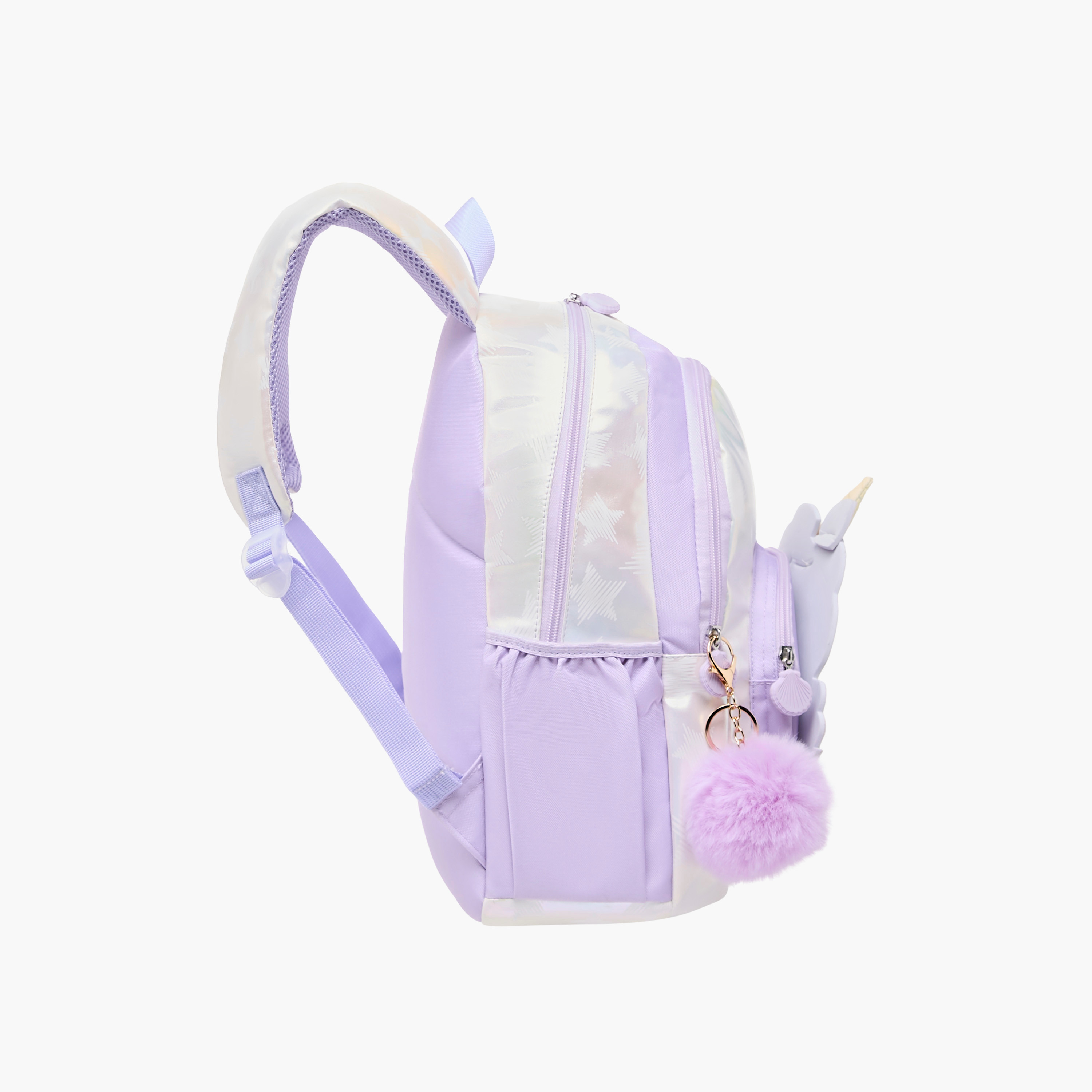 شنطة ظهر بطبعات يونيكورن وحمالات كتف قابلة للتعديل وسحاب إغلاق من جونيورز - 16 بوصة-school-bagsandbackpacks-backpacks-image-8