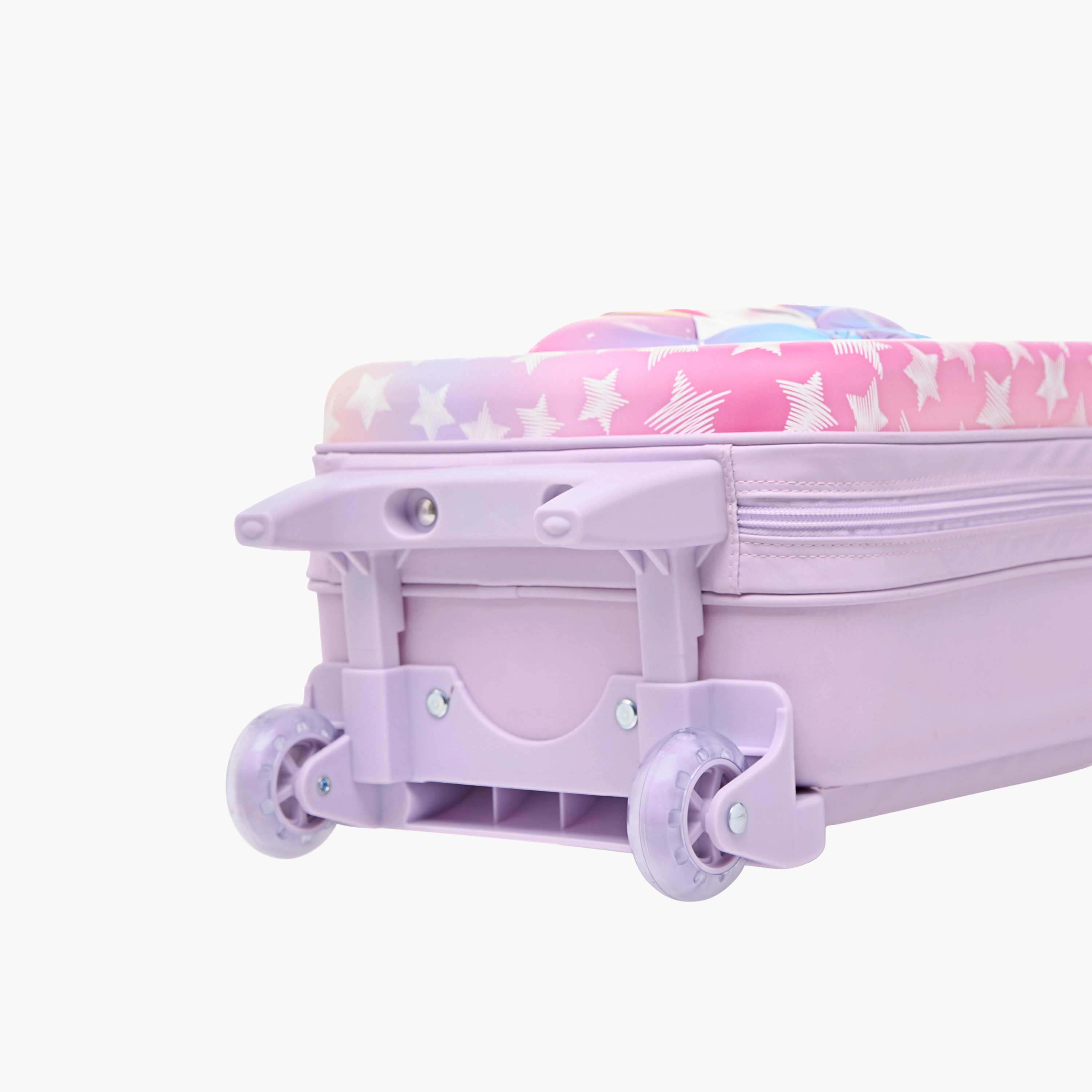 شنطة ترولي للبنات 2-5 سنوات بمقبض قابل للتعديل وتصميم يونيكورن من جونيورز-school-bagsandbackpacks-trolleybags-image-1