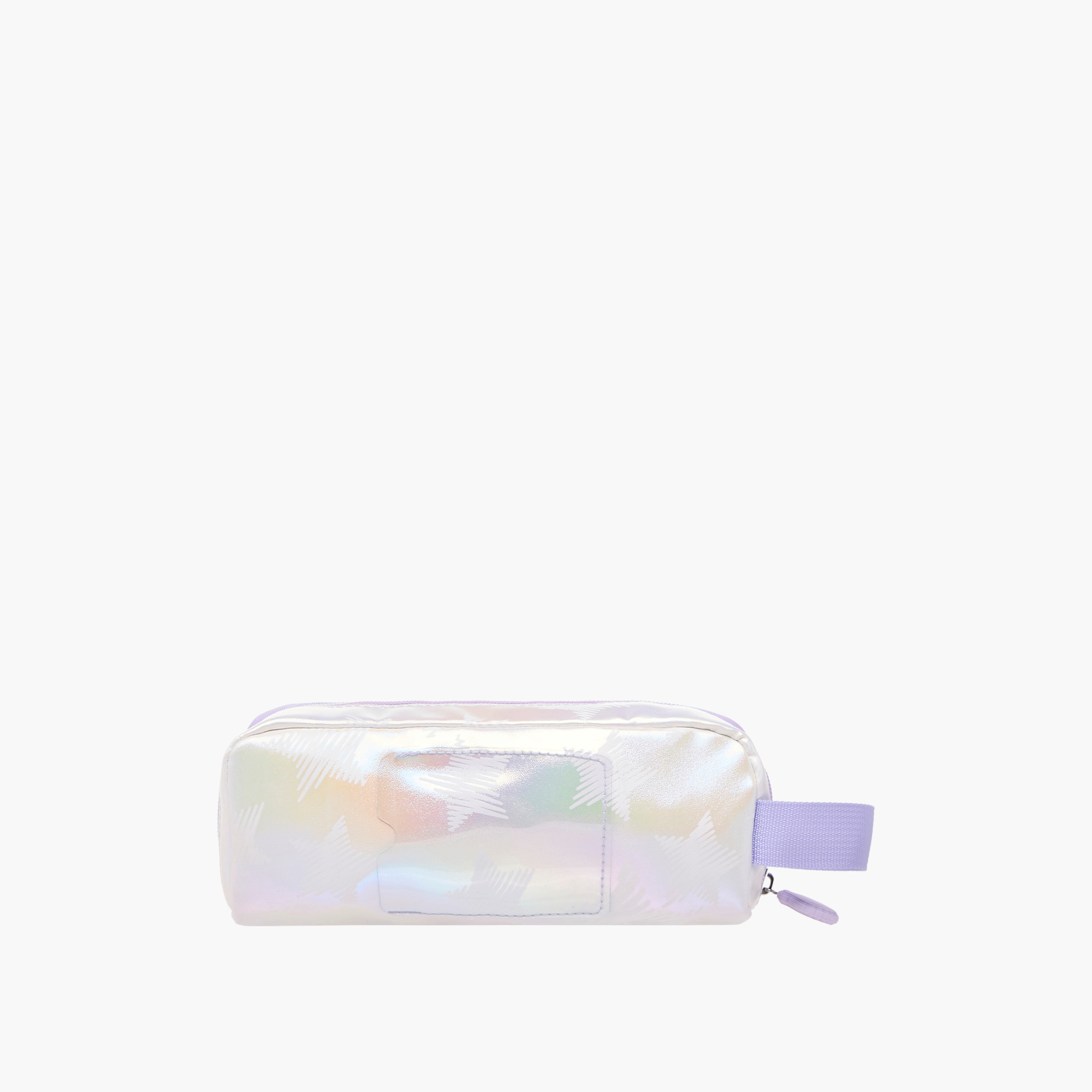 Juniors Mermaid Print Pencil Pouch with Zip Closure-school-stationery-pencilcases-image-3