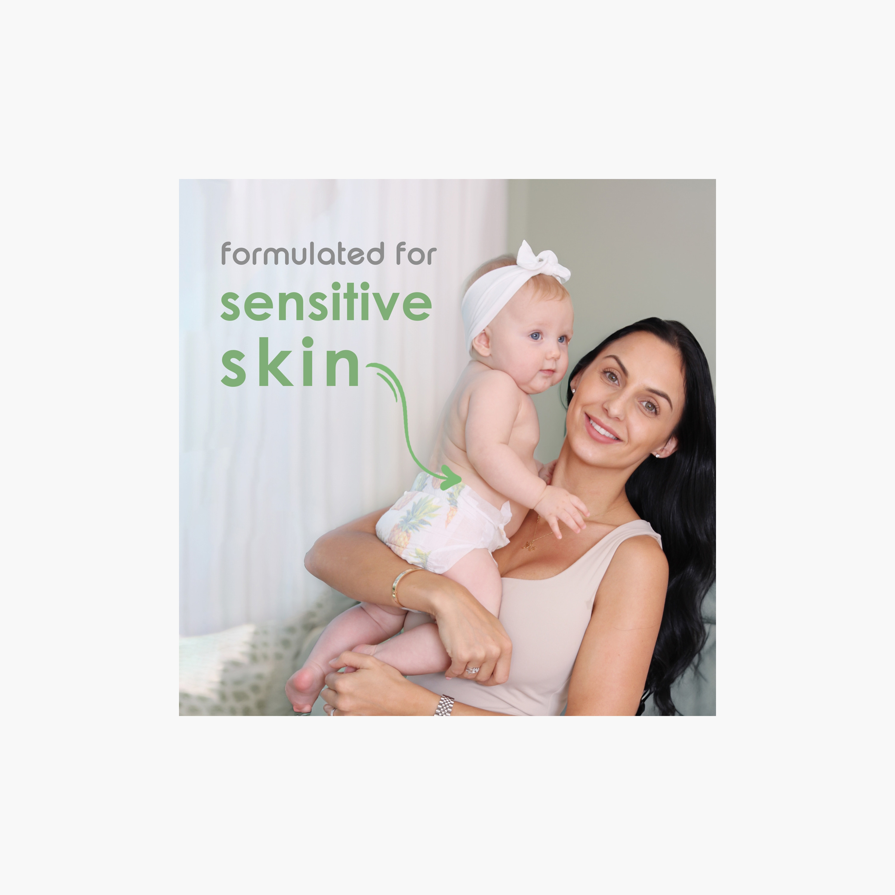 Pure Born 256-Piece Organic Diapers - Assorted Printed - Size 2 - 3-6kg-baby-diapering-diapers-image-4