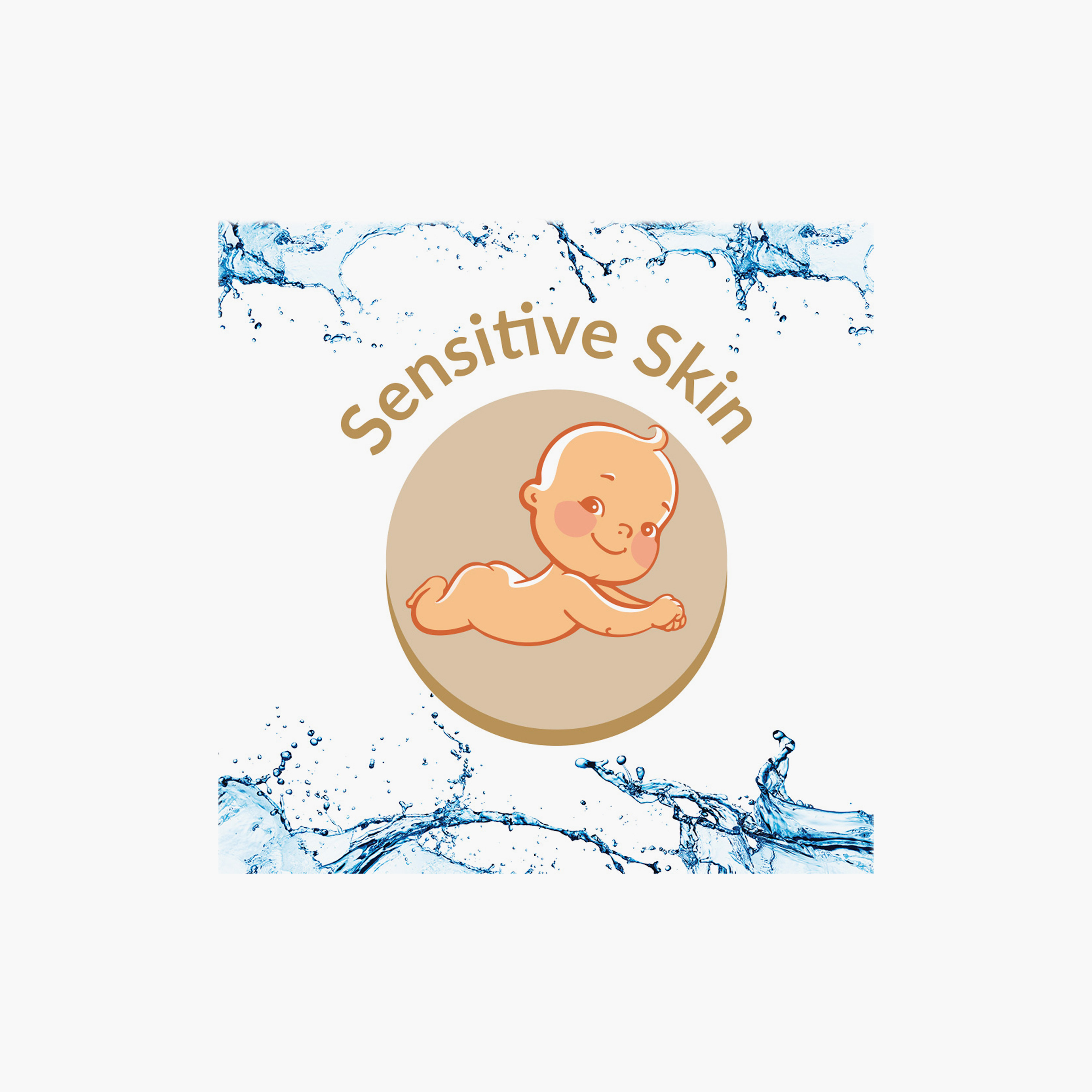 مناديل مبللة  بيور اند سينسيتيف 168 قطعة - (2+1) من سانيتا بامبي-baby-diapering-babywipes-image-3