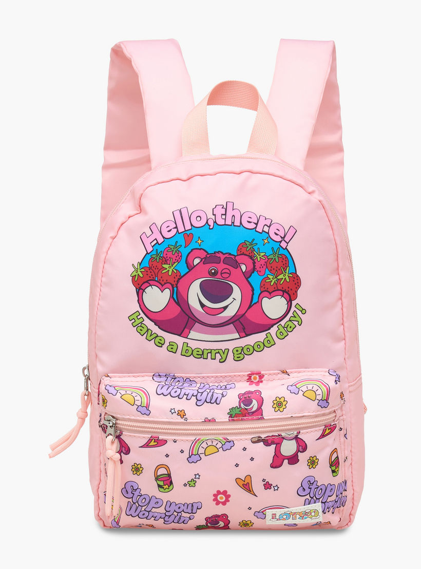 شنطة ظهر للمدرسة بأحزمة قابلة للتعديل وطبعات من ديزني - 10x25x33 سم-school-bagsandbackpacks-backpacks-image-1