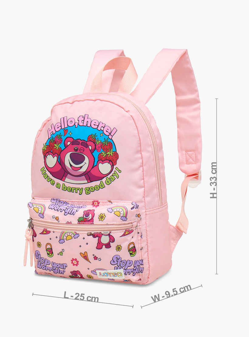 شنطة ظهر للمدرسة بأحزمة قابلة للتعديل وطبعات من ديزني - 10x25x33 سم-school-bagsandbackpacks-backpacks-image-2