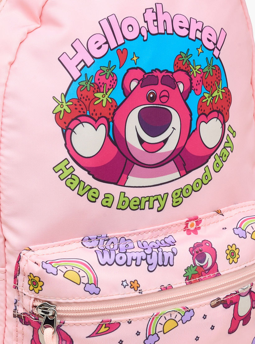 شنطة ظهر للمدرسة بأحزمة قابلة للتعديل وطبعات من ديزني - 10x25x33 سم-school-bagsandbackpacks-backpacks-image-6