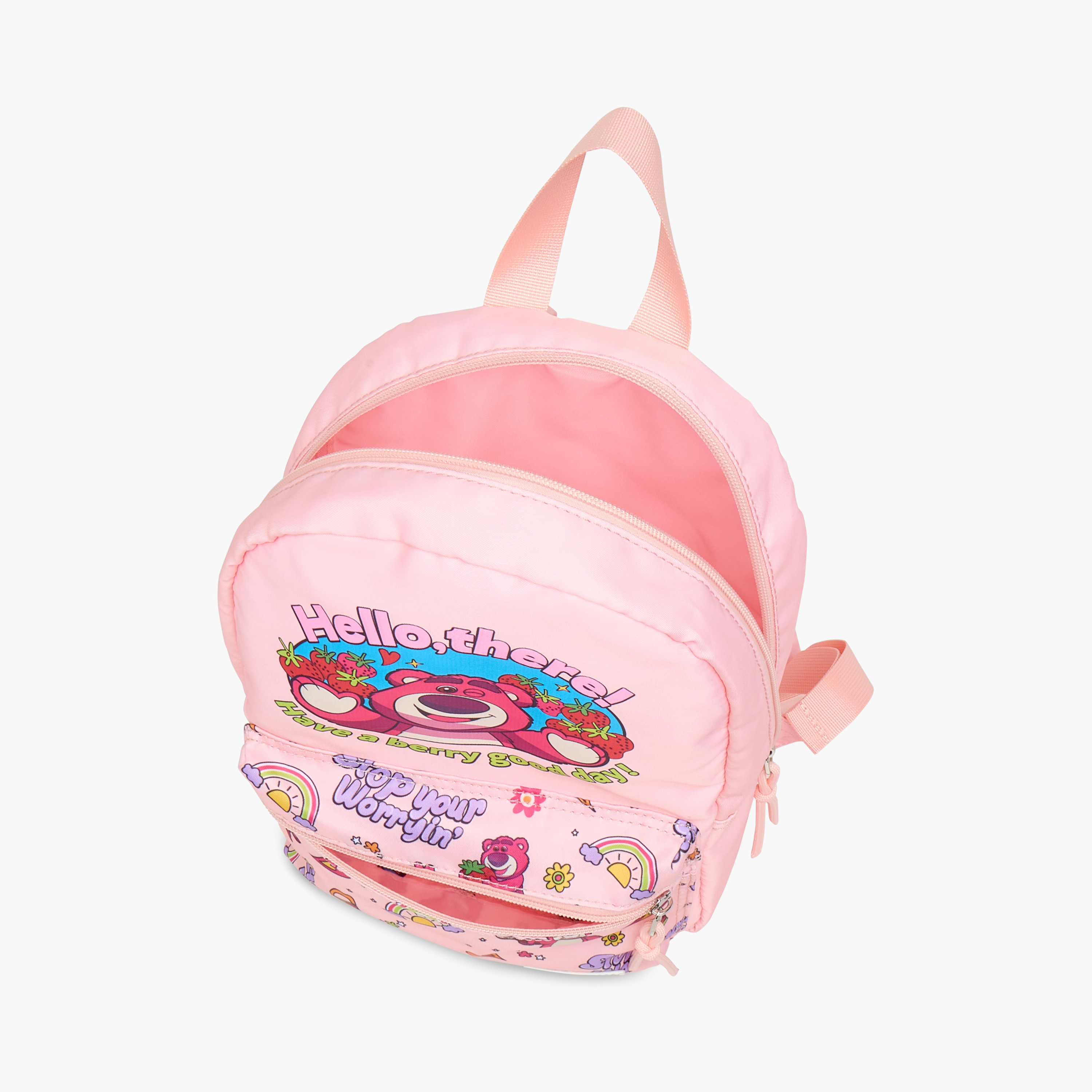 شنطة ظهر للمدرسة بأحزمة قابلة للتعديل وطبعات من ديزني - 10x25x33 سم-school-bagsandbackpacks-backpacks-image-7