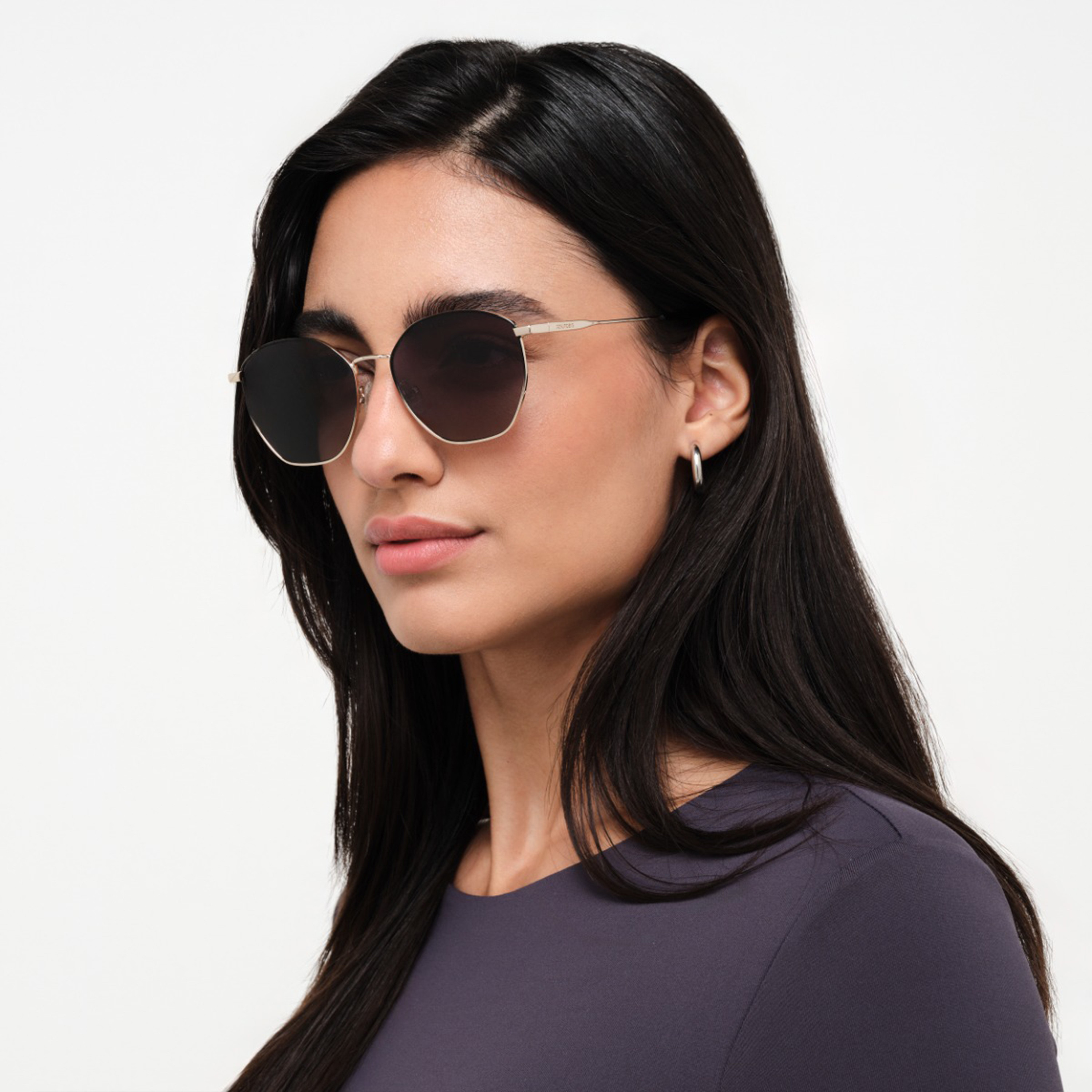 30Sundays Divine 54MM Grey Geometric Sunglasses - 30S-000307-2901-women-sunglasses-image-5