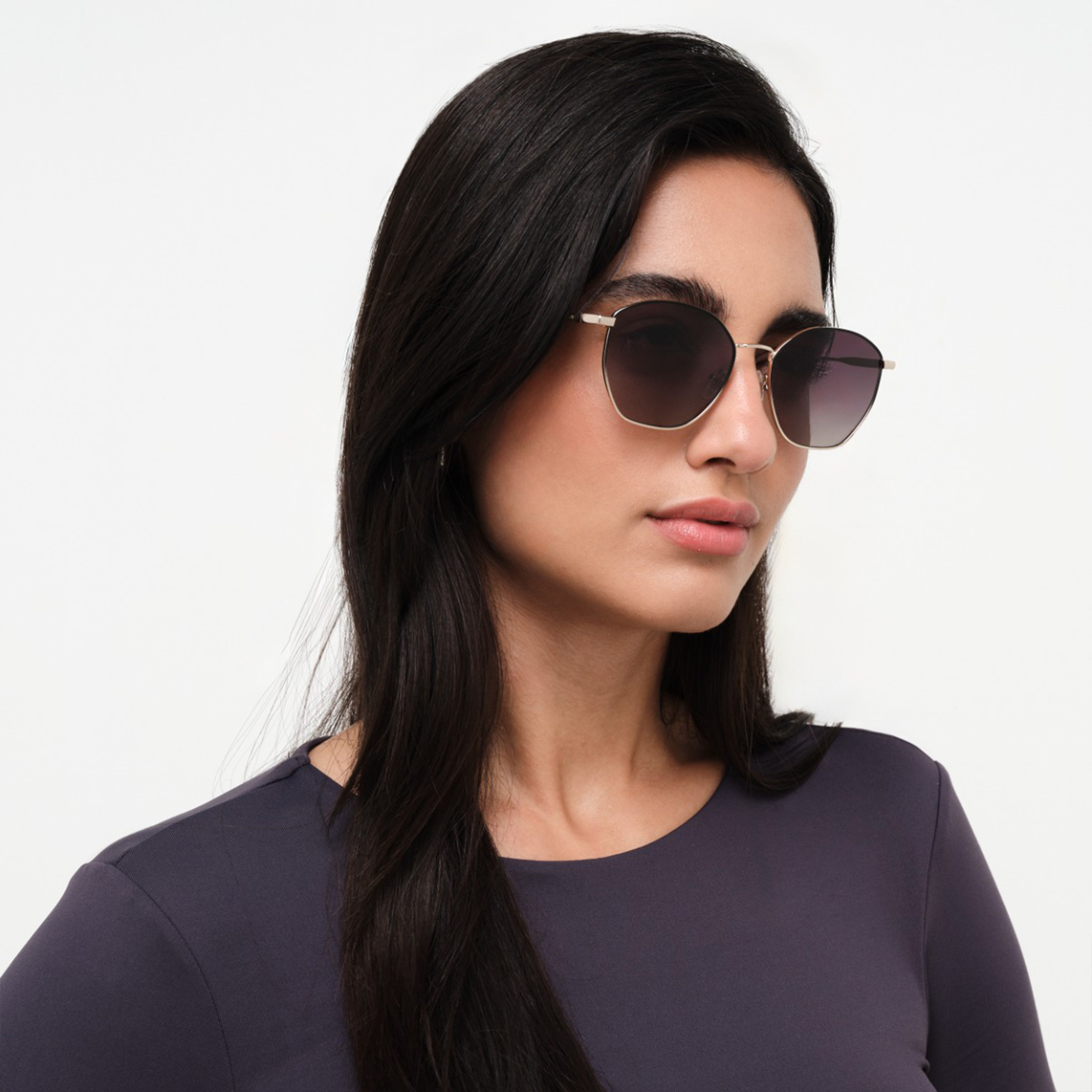 30صندايز- نظارة شمسية ديفين 54 مم رمادية هندسية - 30S-000307-2901-women-sunglasses-image-6