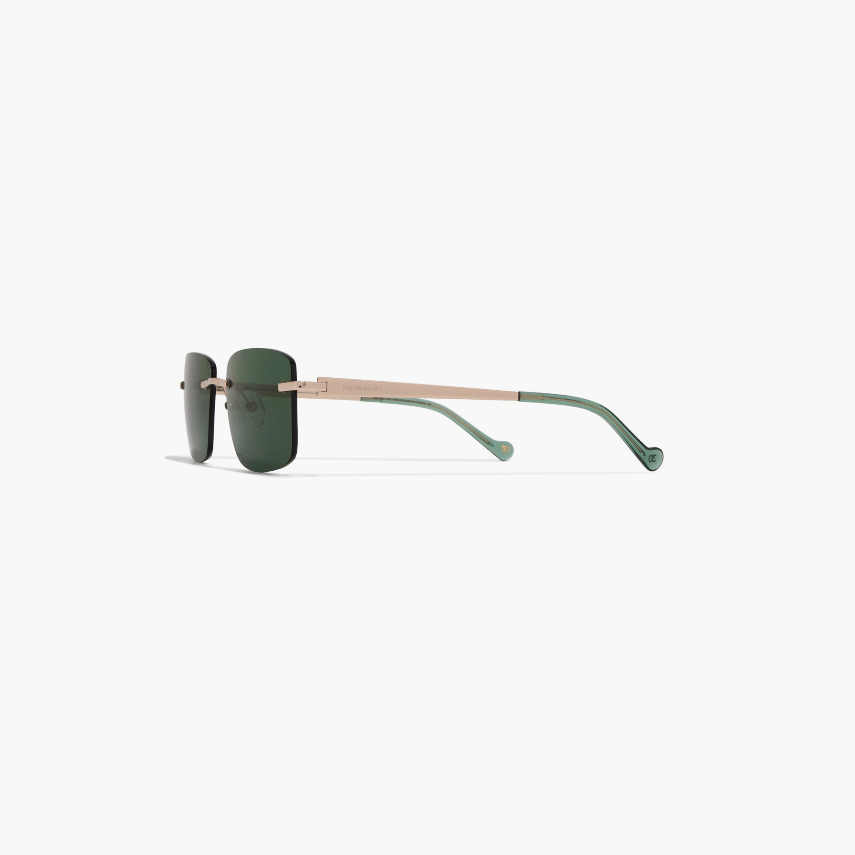 30صندايز- نظارة شمسية إليدي مستقطبة 56 مم خضراء مستطيلة - 30S-000406-2906p-women-sunglasses-image-4
