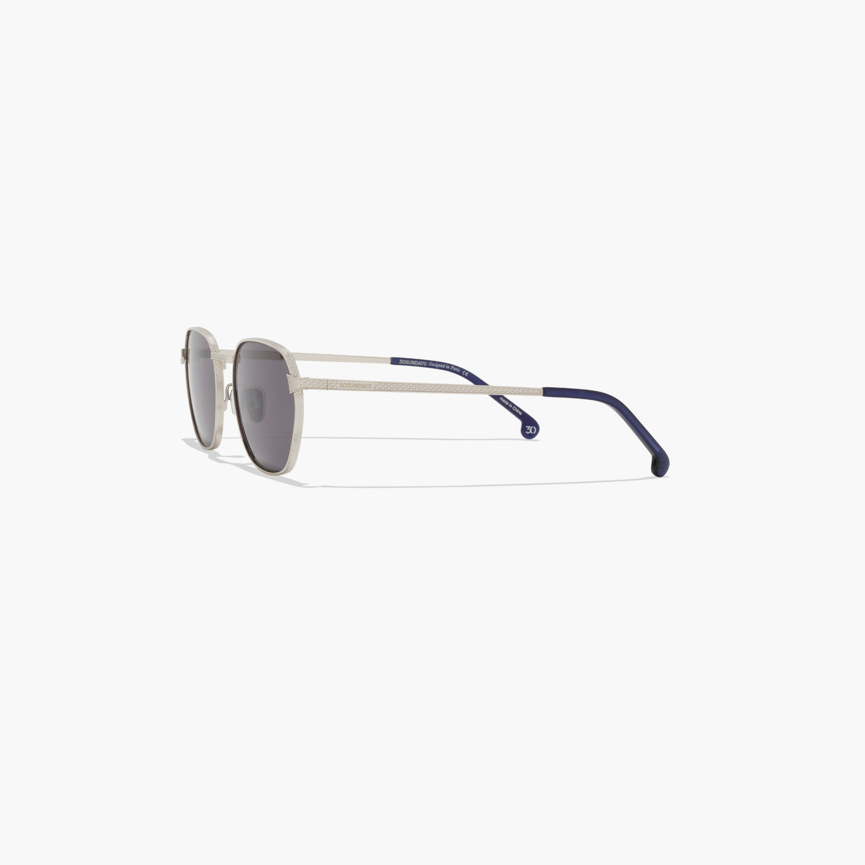 30صندايز- نظارة شمسية هيسما 53 مم لون رمادي - هندسي - 30S-000426-1207-women-sunglasses-image-4