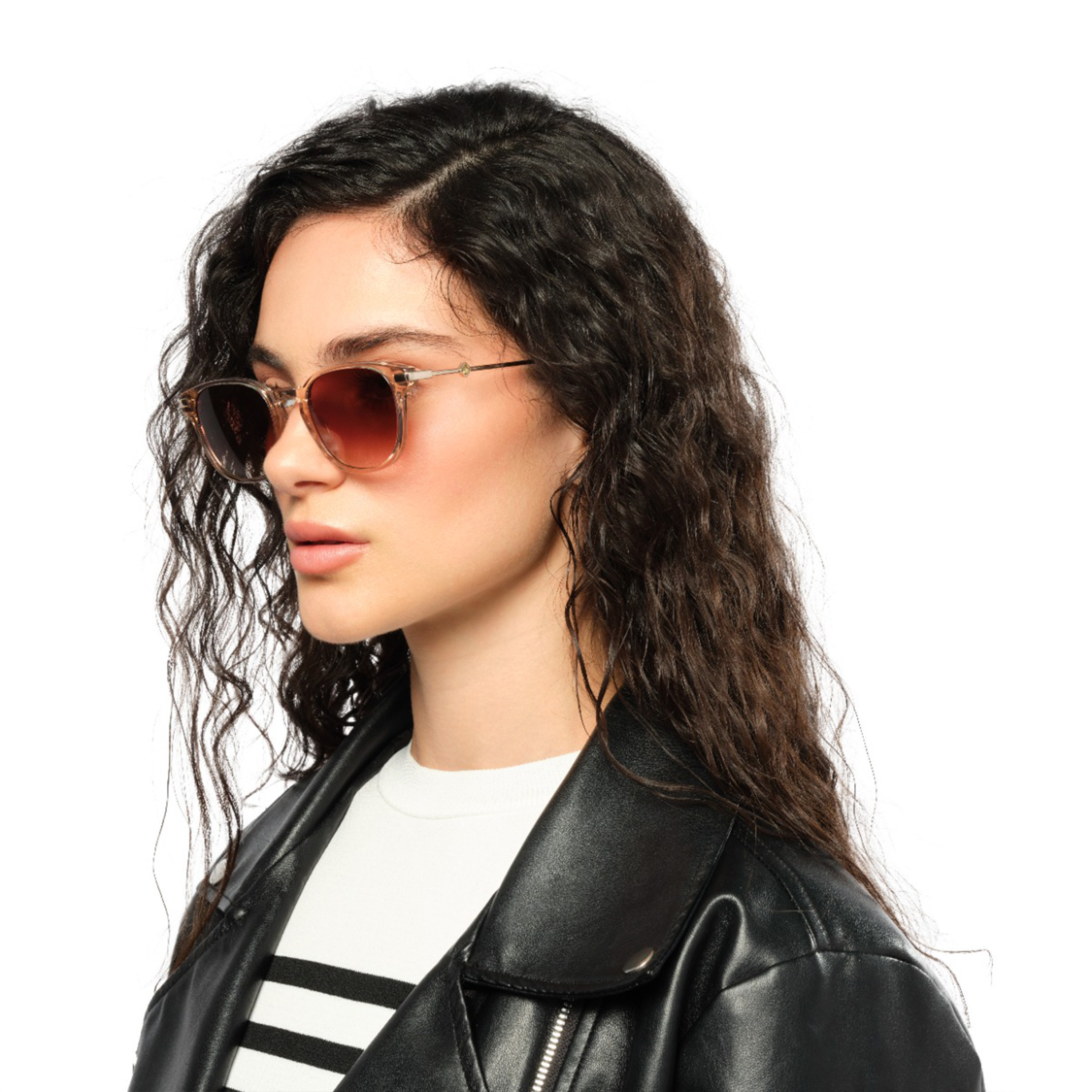 30صندايز- نظارة شمسية دانيكا مربعة لون بني مقاس 50 مم - 30S-000431-2404-women-sunglasses-image-6